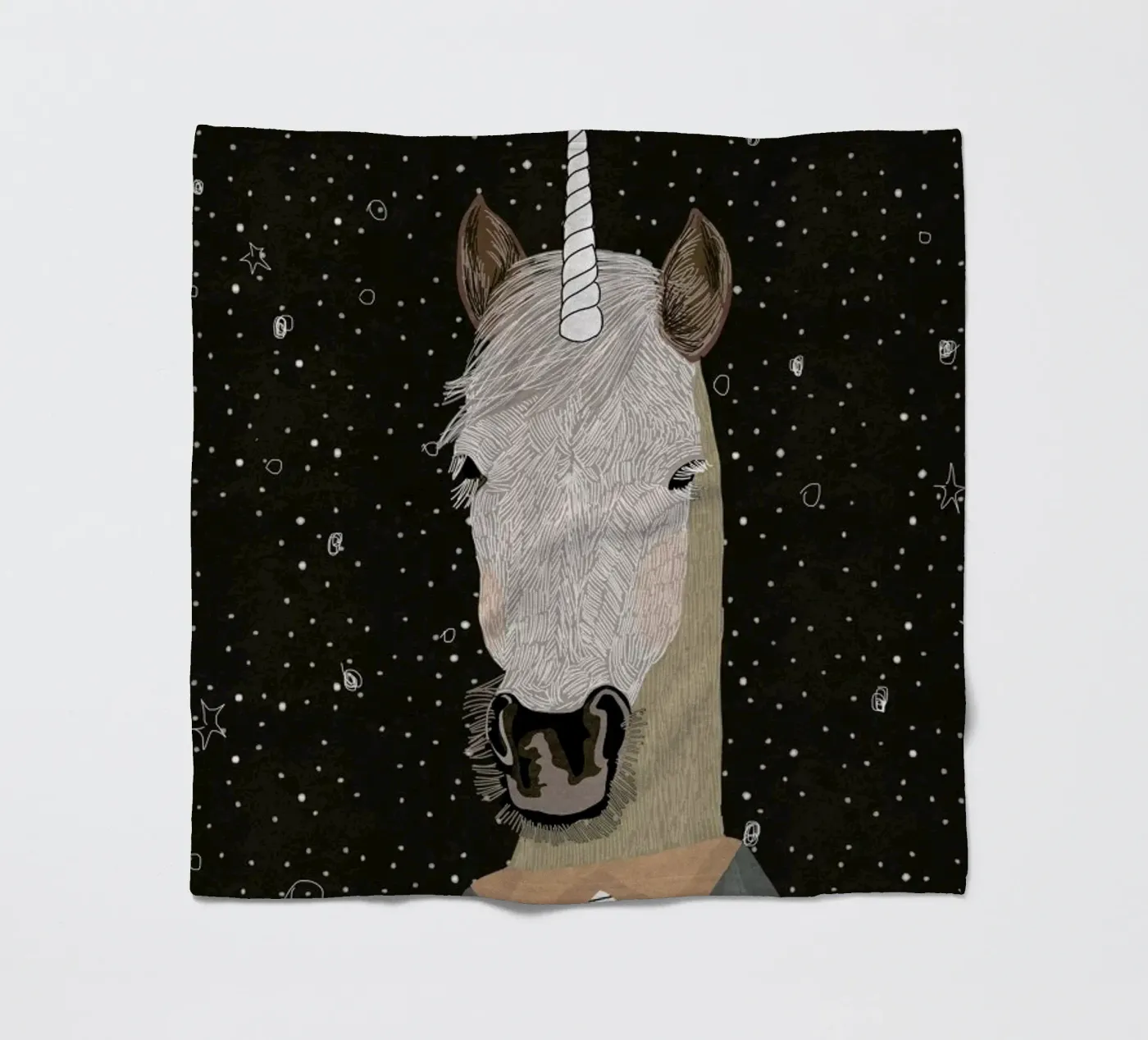 Unicorn Fleecedecke von Amalia Restrepo