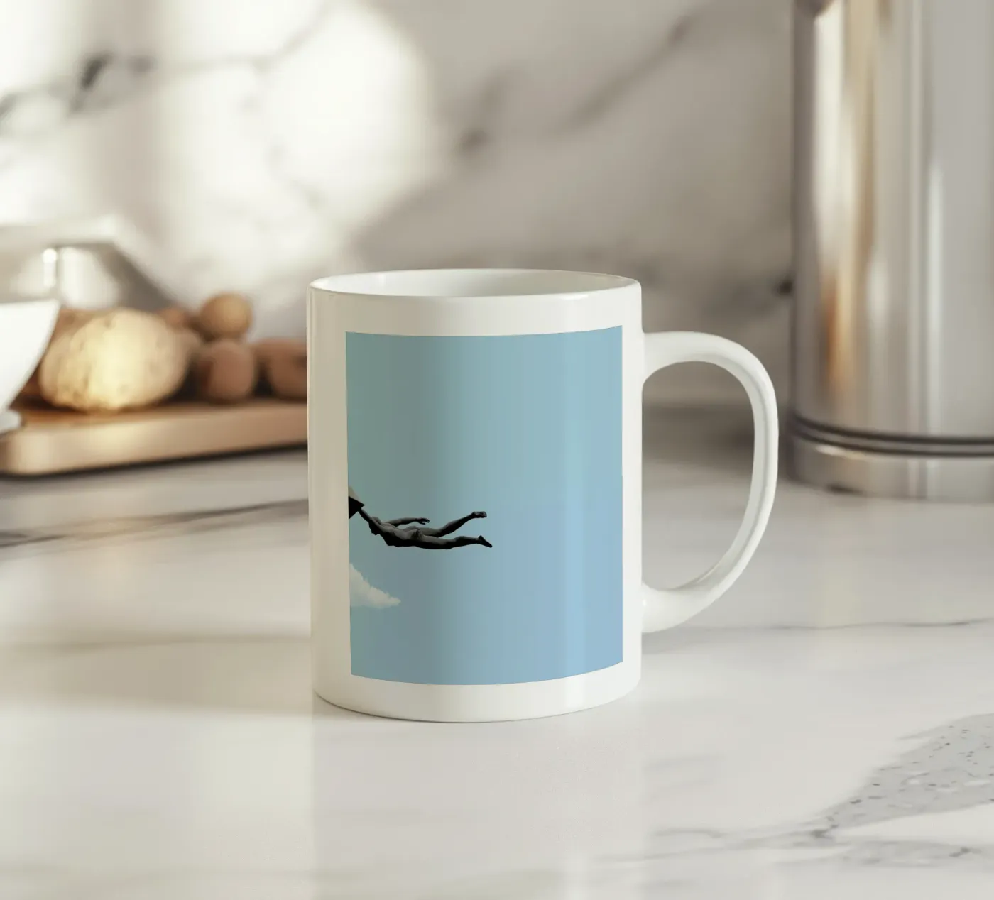 Hey ceramic mug by Rafael Burato