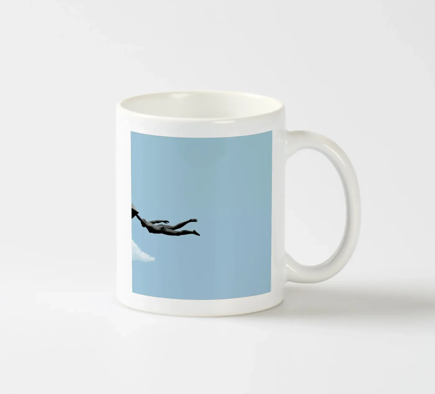 Hey ceramic mug by Rafael Burato