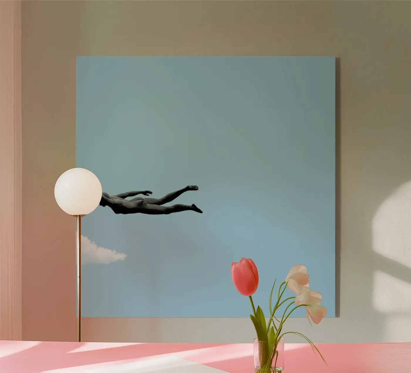 Hey Acryl-Glas von Rafael Burato