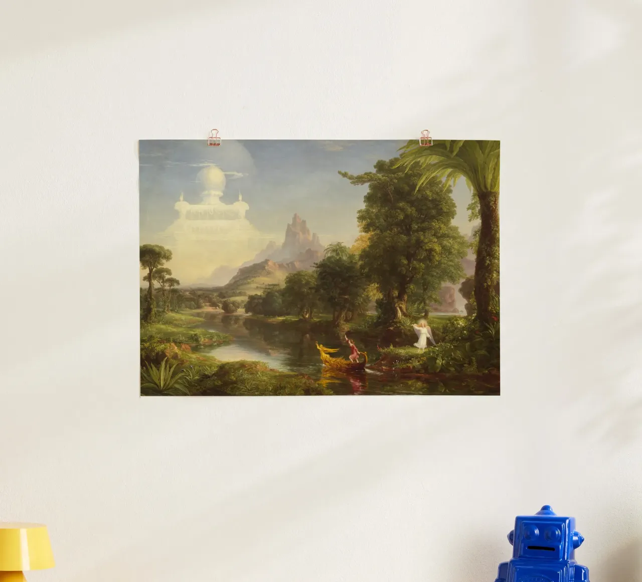 Thomas Cole - Die Reise des Lebens Jugend Poster von Timeless Artworks