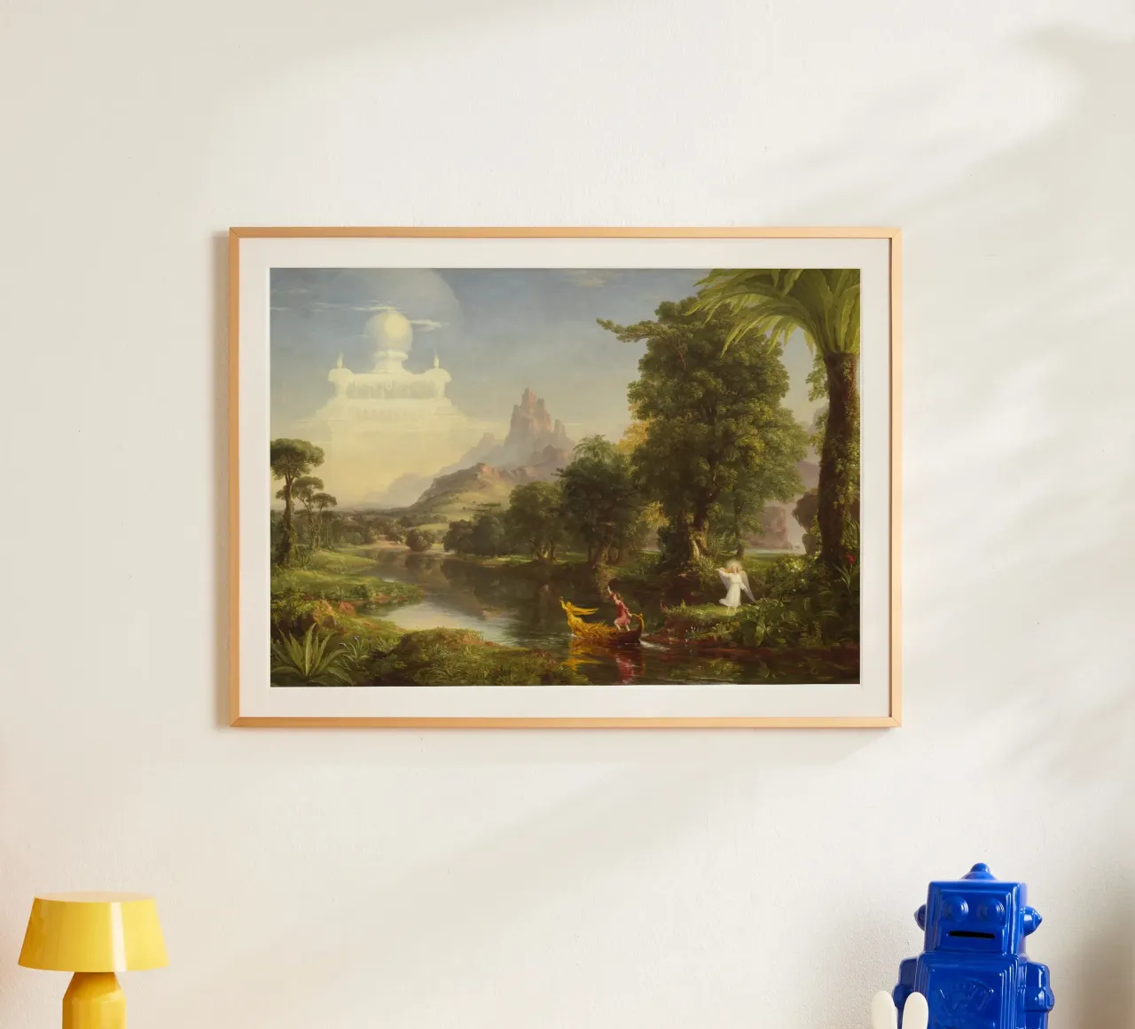 Thomas Cole - Die Reise des Lebens Jugend Poster von Timeless Artworks
