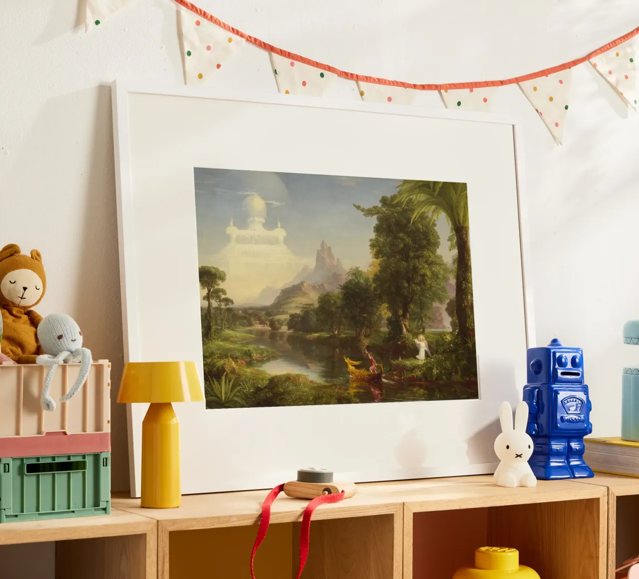 Thomas Cole - Die Reise des Lebens Jugend Poster von Timeless Artworks