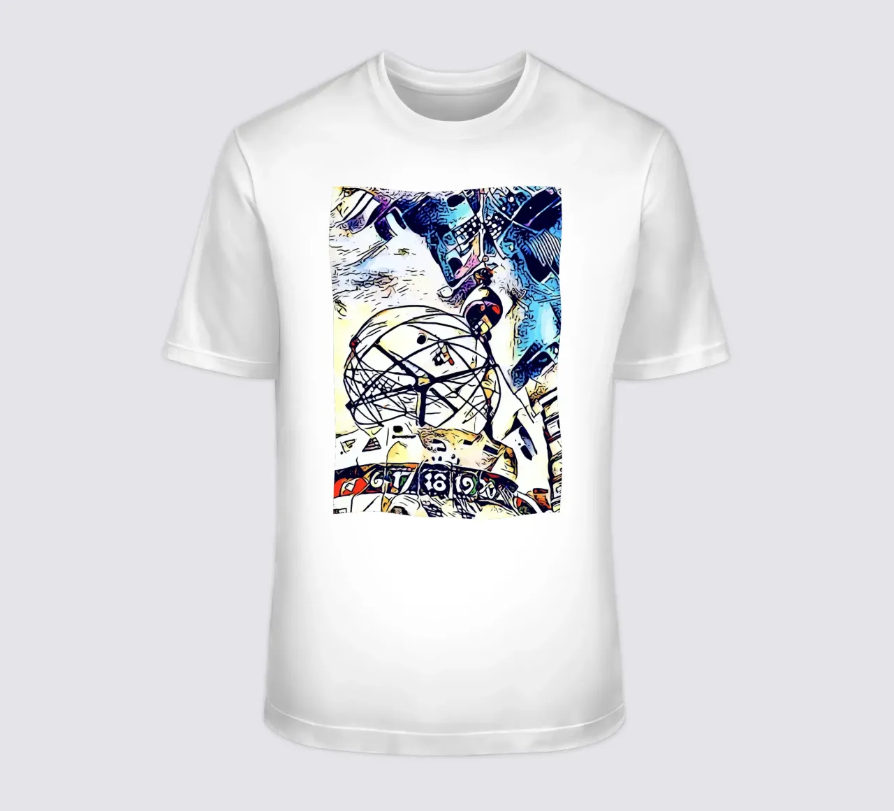 Kandinsky incontra Berlino #3 t-shirt da ZAMART