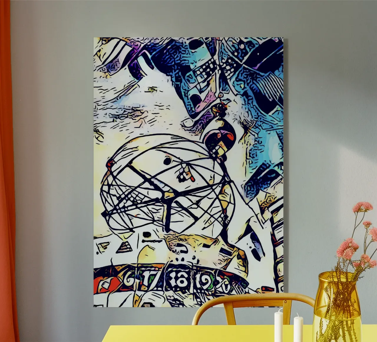 Kandinsky y Berlín #3 metacrilato de ZAMART