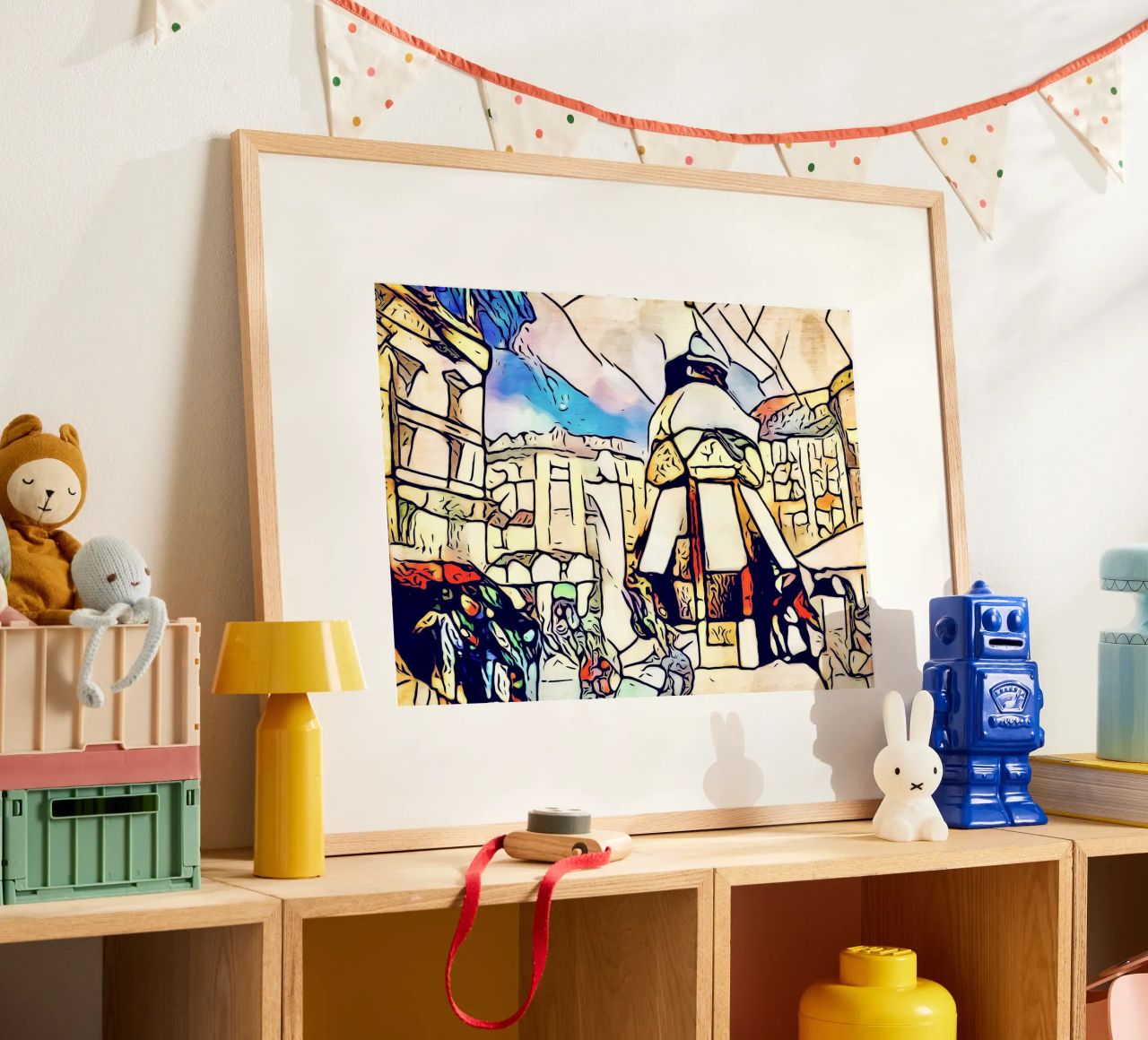 Kandinsky meets Copenhagen #5 poster by ZAMART