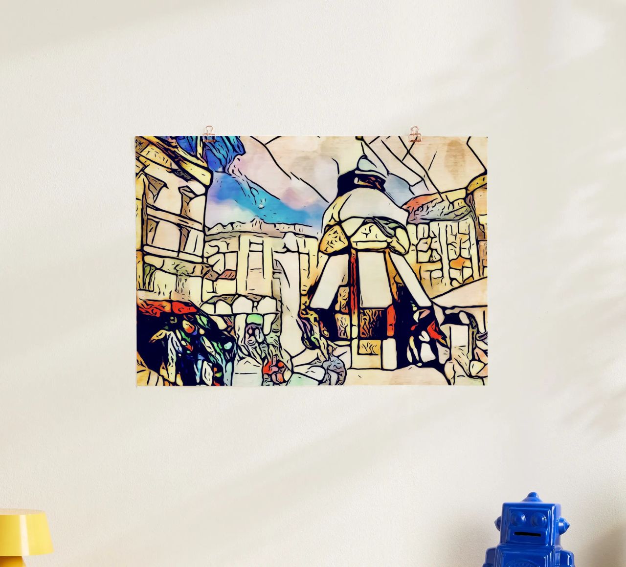 Kandinsky meets Copenhagen #5 poster by ZAMART