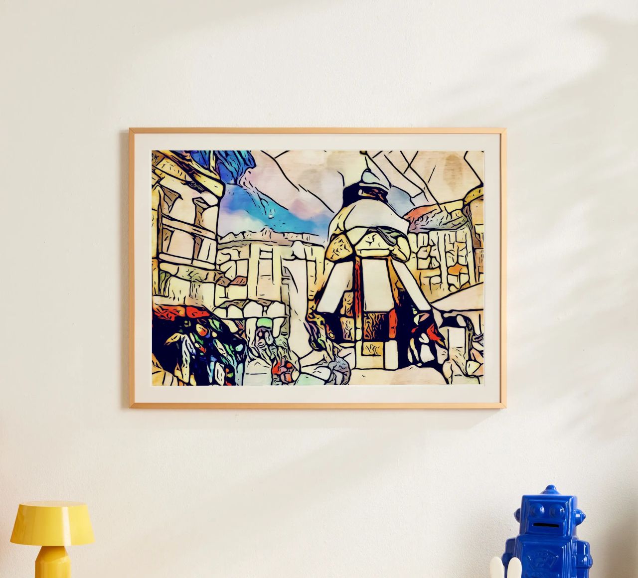 Kandinsky meets Copenhagen #5 poster by ZAMART