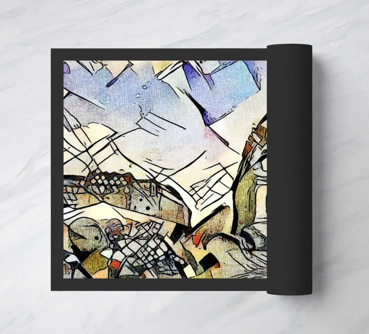 Kandinsky incontra Dresda #2 zerbino da ZAMART