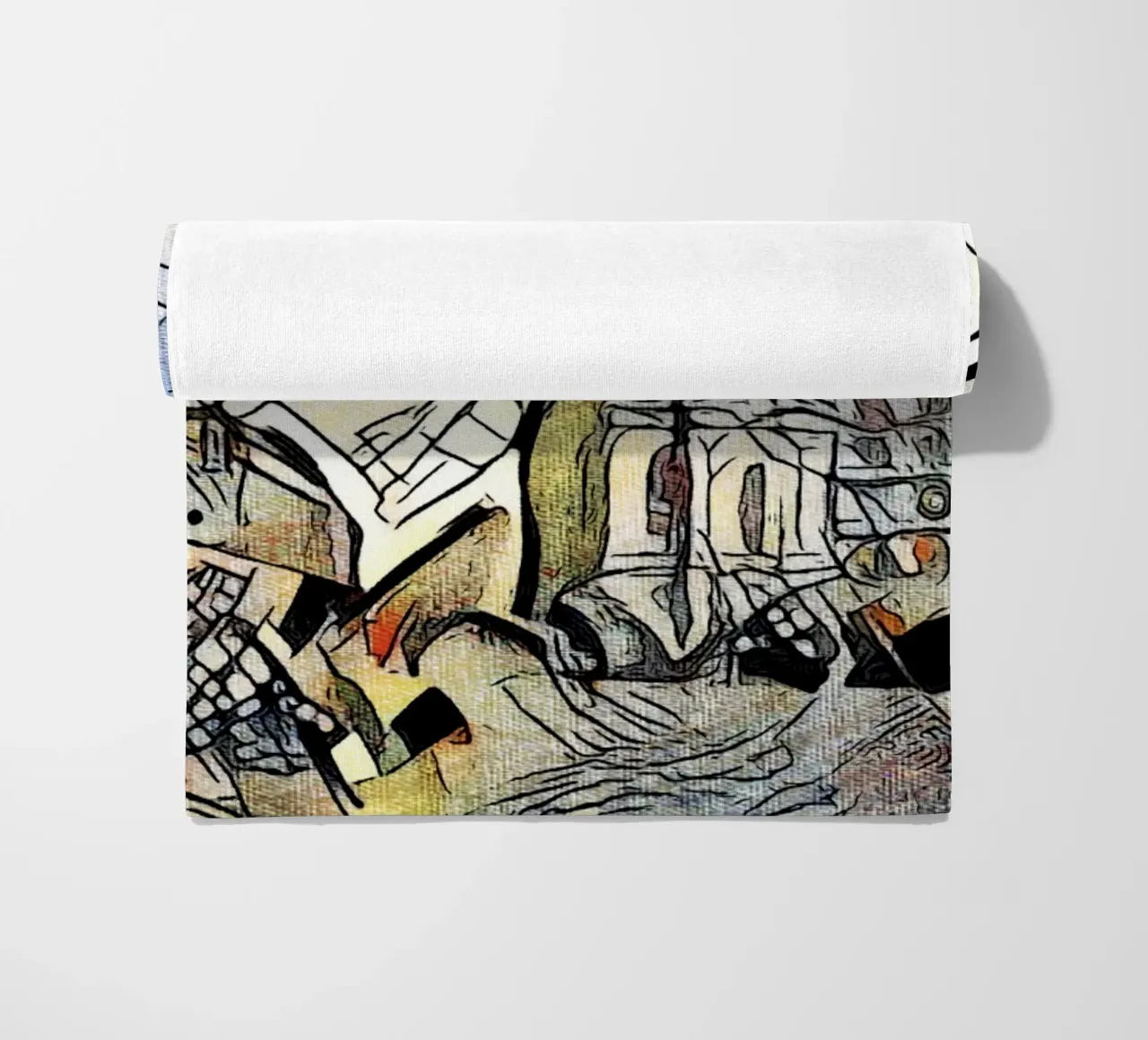 Kandinsky incontra Dresda #2 telo mare da ZAMART