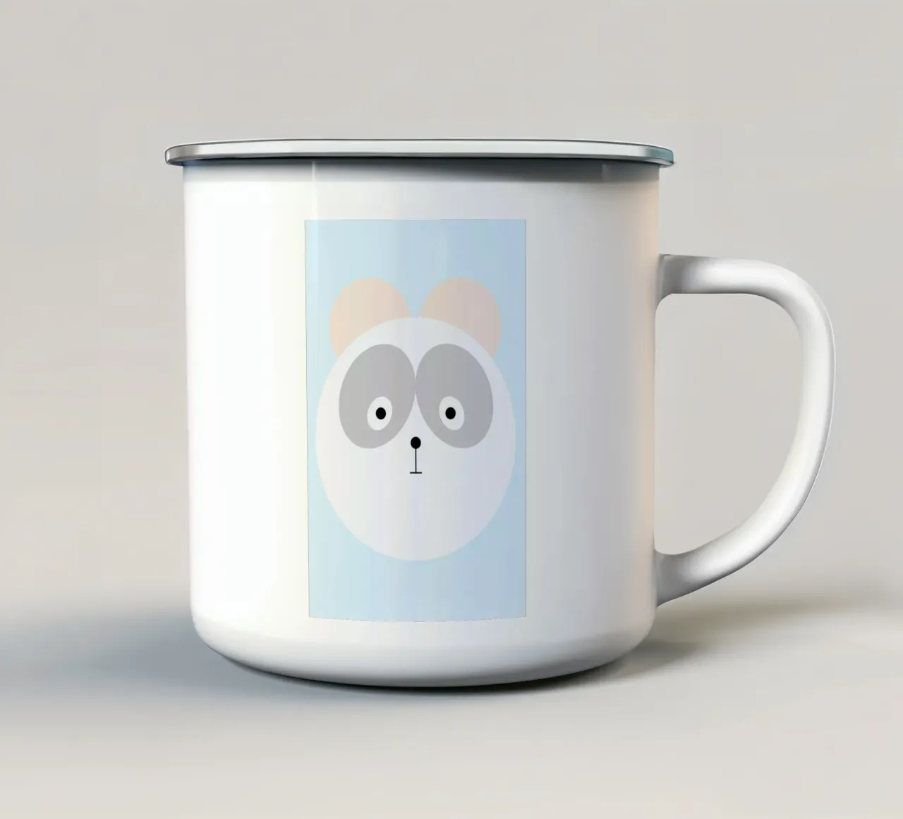 Elton the Panda tazza in smalto da Marx & Croft