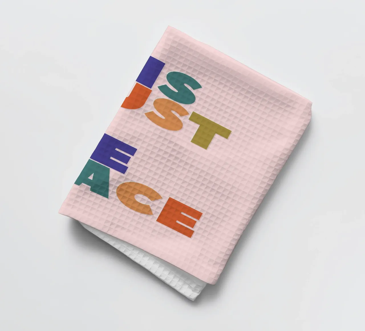 This Must Be The Place – Retro Chunky Typography Print canovaccio da cucina da showmemars