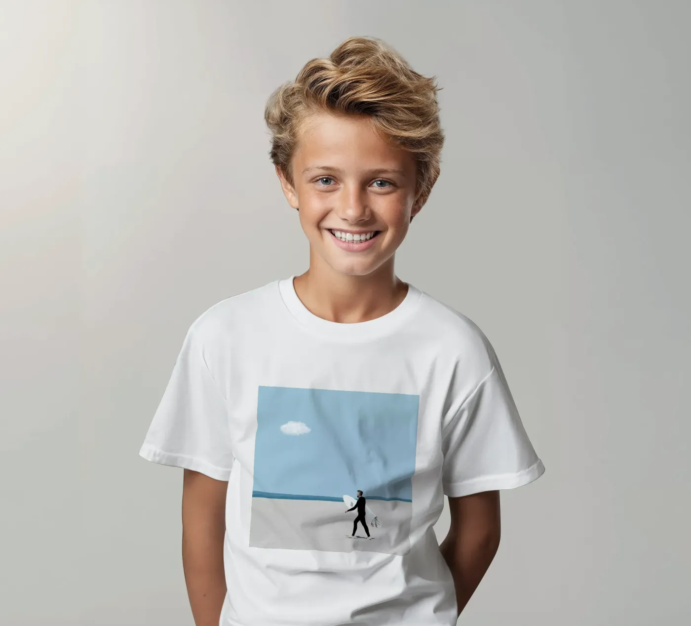 Beach Time t-shirt bambini da Rafael Burato