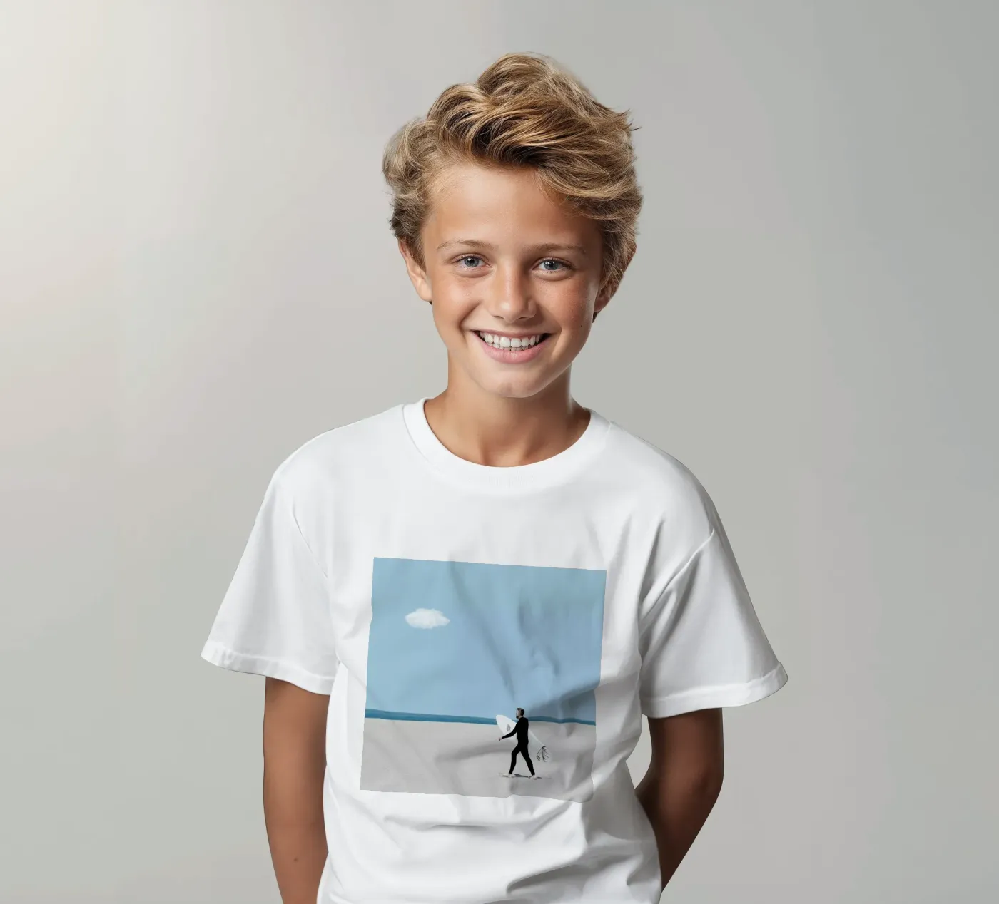 Beach Time t-shirt bambini da Rafael Burato