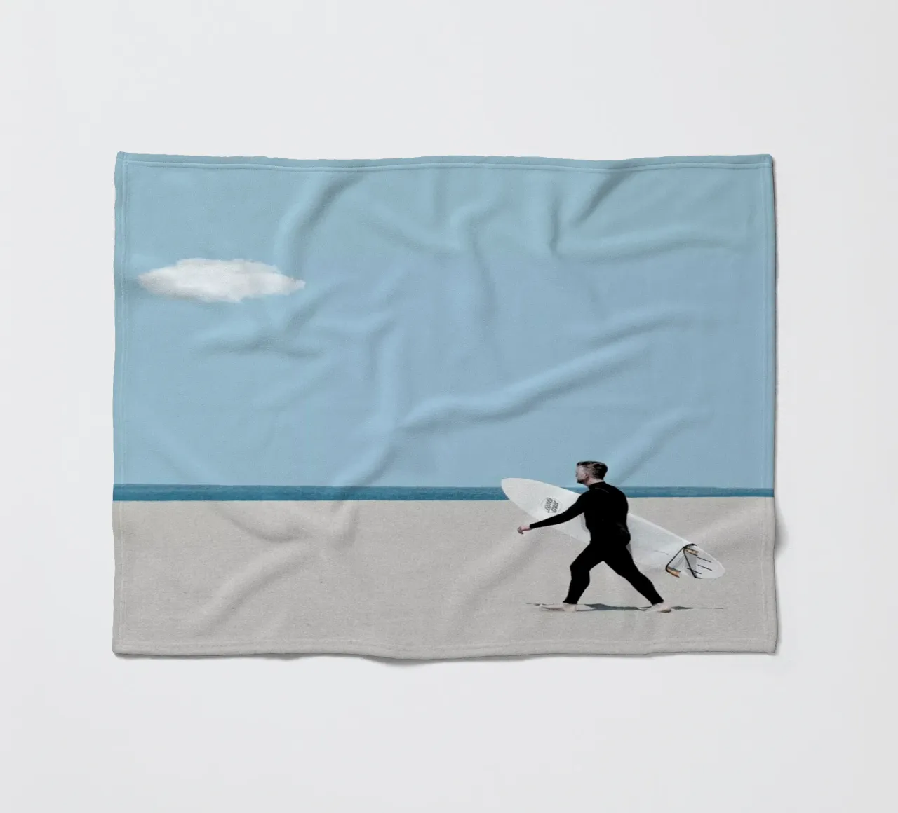 Beach Time coperta in pile da Rafael Burato