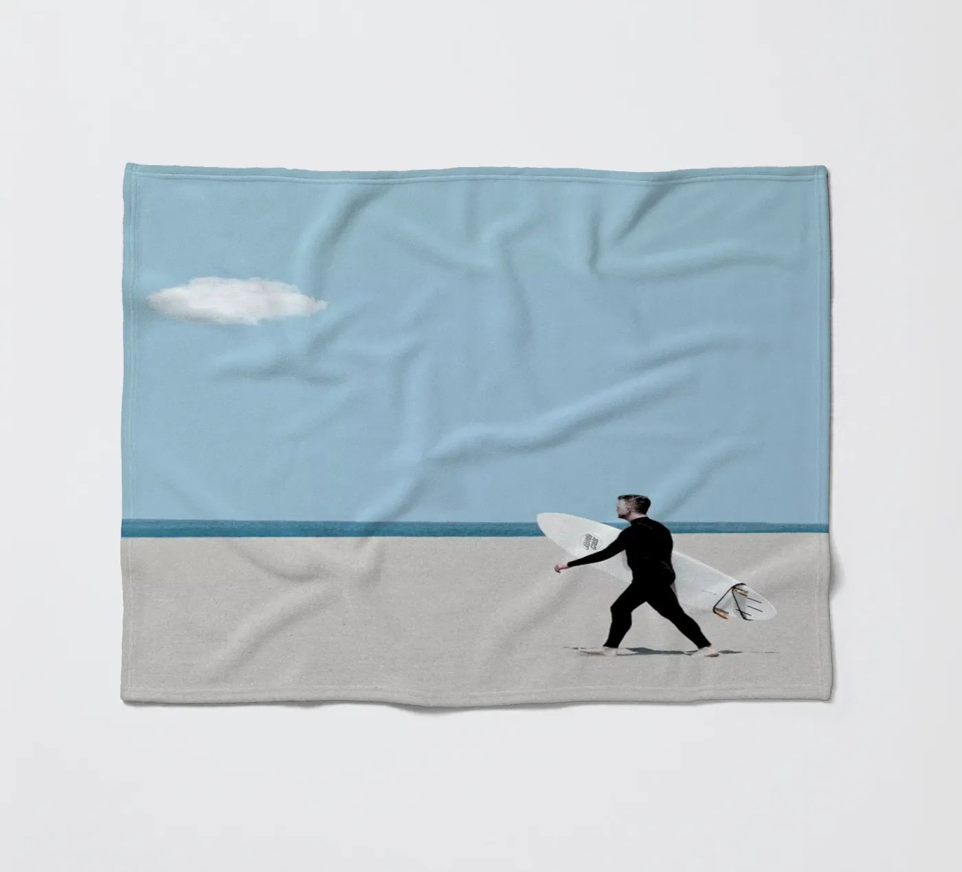 Beach Time Fleecedecke von Rafael Burato