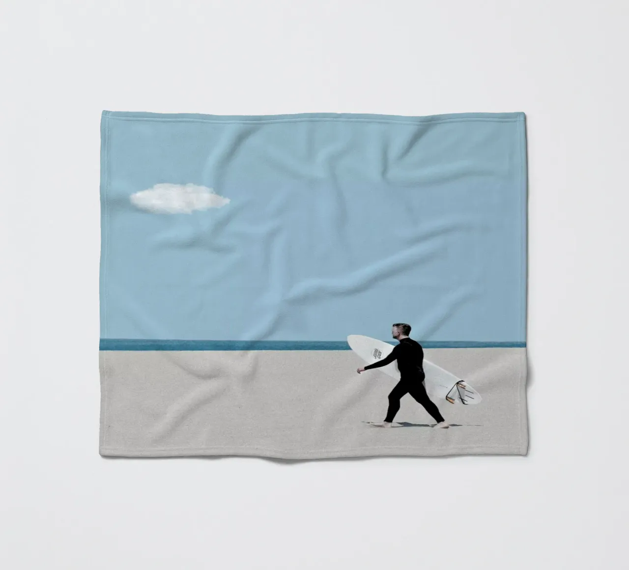Beach Time coperta in pile da Rafael Burato