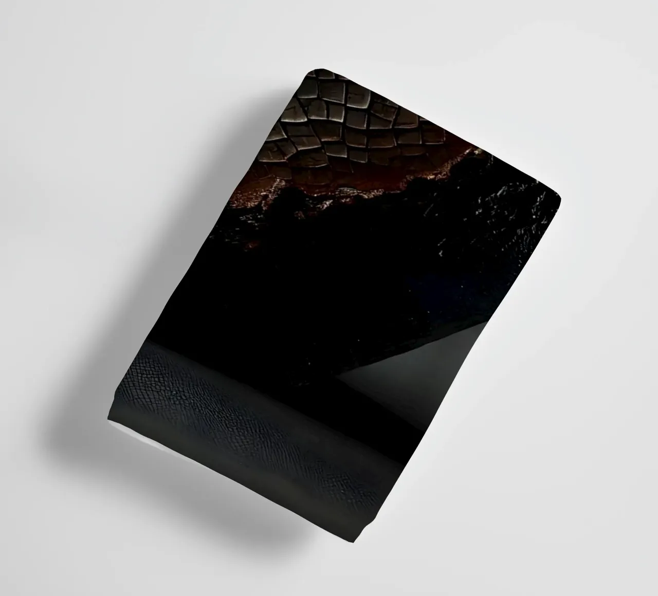 Artistic Raku vase motifs with a striking structure towel by scHio