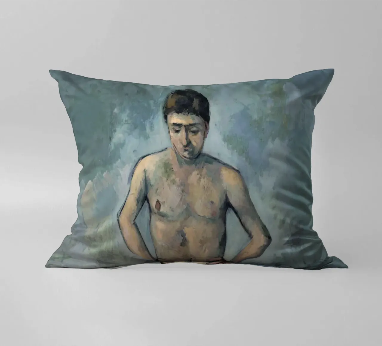 Paul Cezanne - La bagnante cuscino da Timeless Artworks
