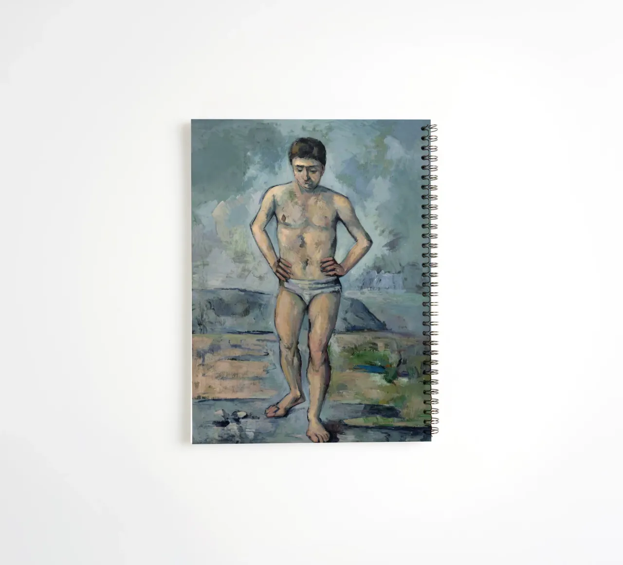 Paul Cezanne - La bagnante diario ad anelli da Timeless Artworks