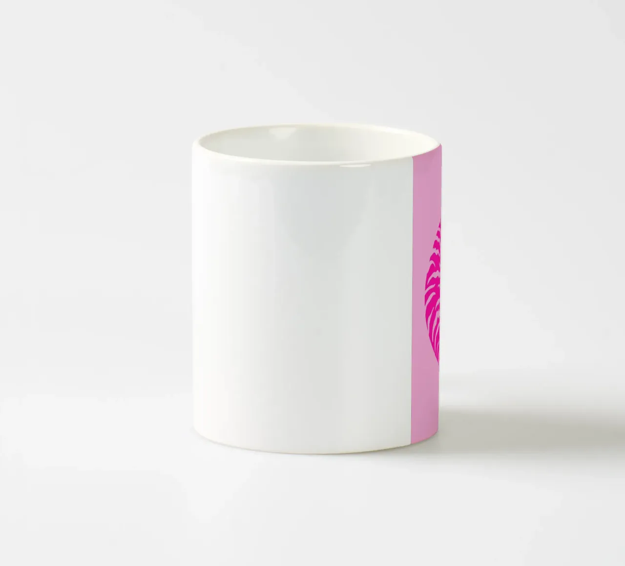 Tigre abstrait rose BCBG mug en céramique de pdigitalprints