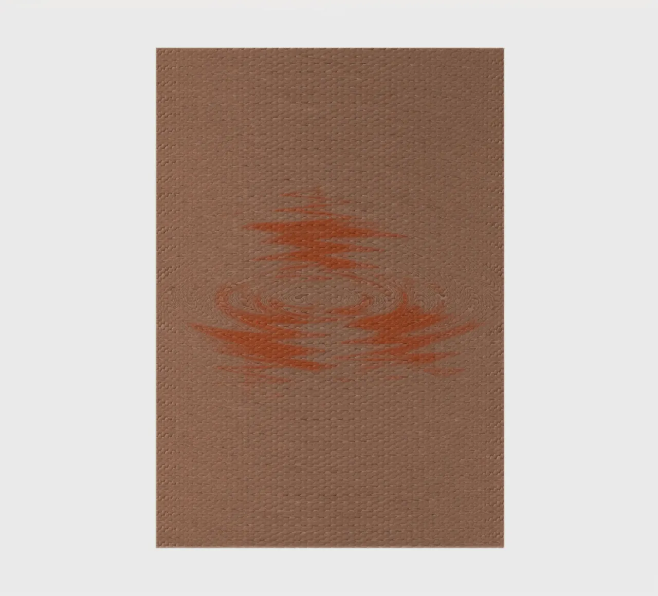 Abstract blurred waves on brown texture background notebook by Something for you