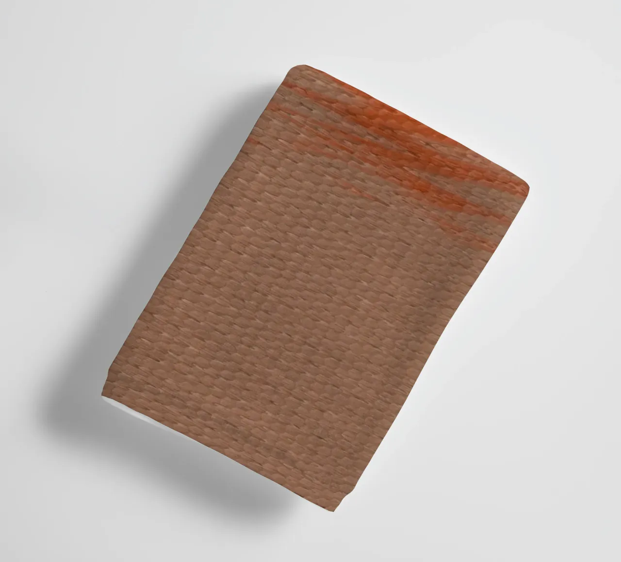 Abstract blurred waves on brown texture background towel by Something for you