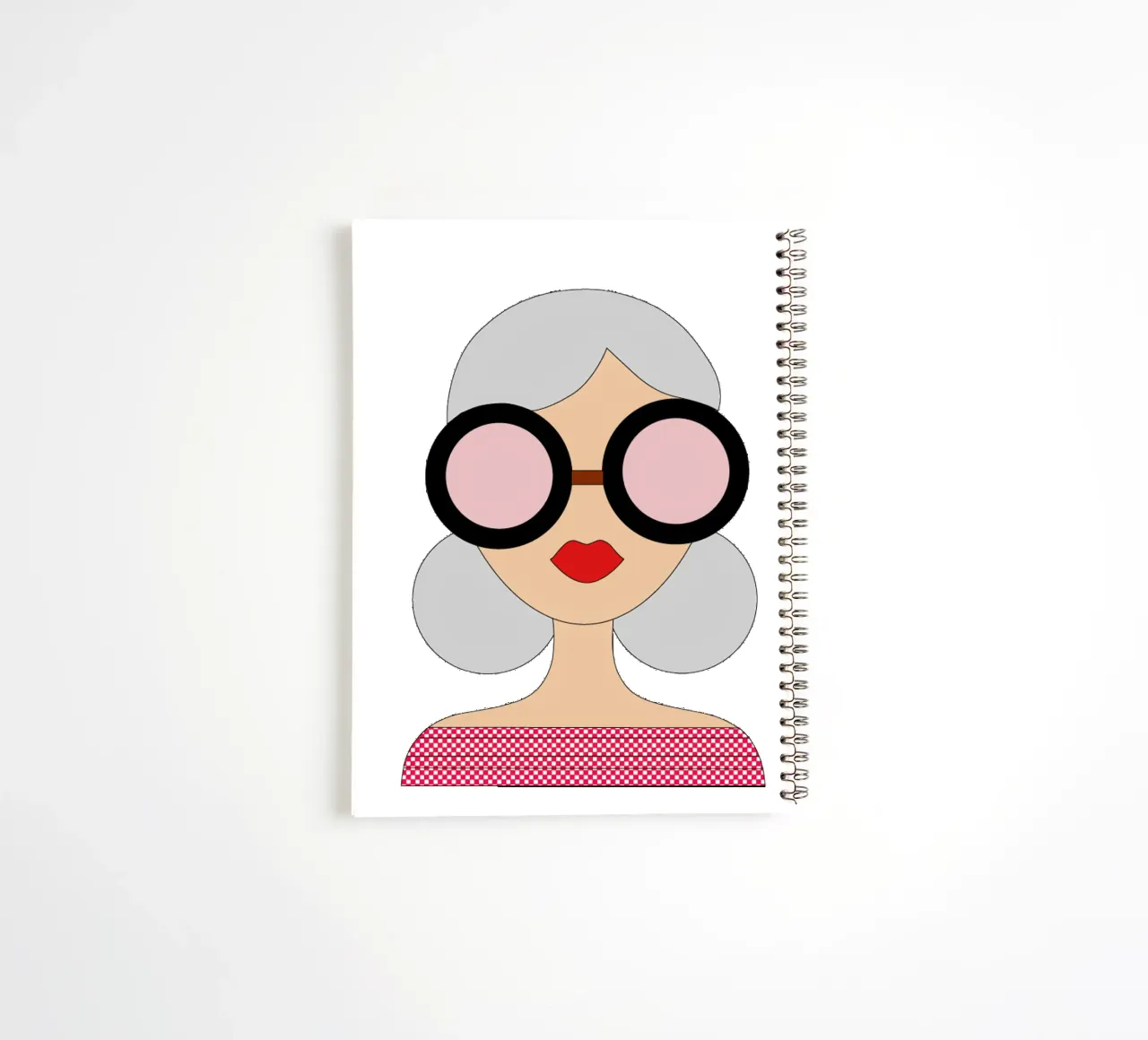Sunglasses spiral notebook by SunflowerDE