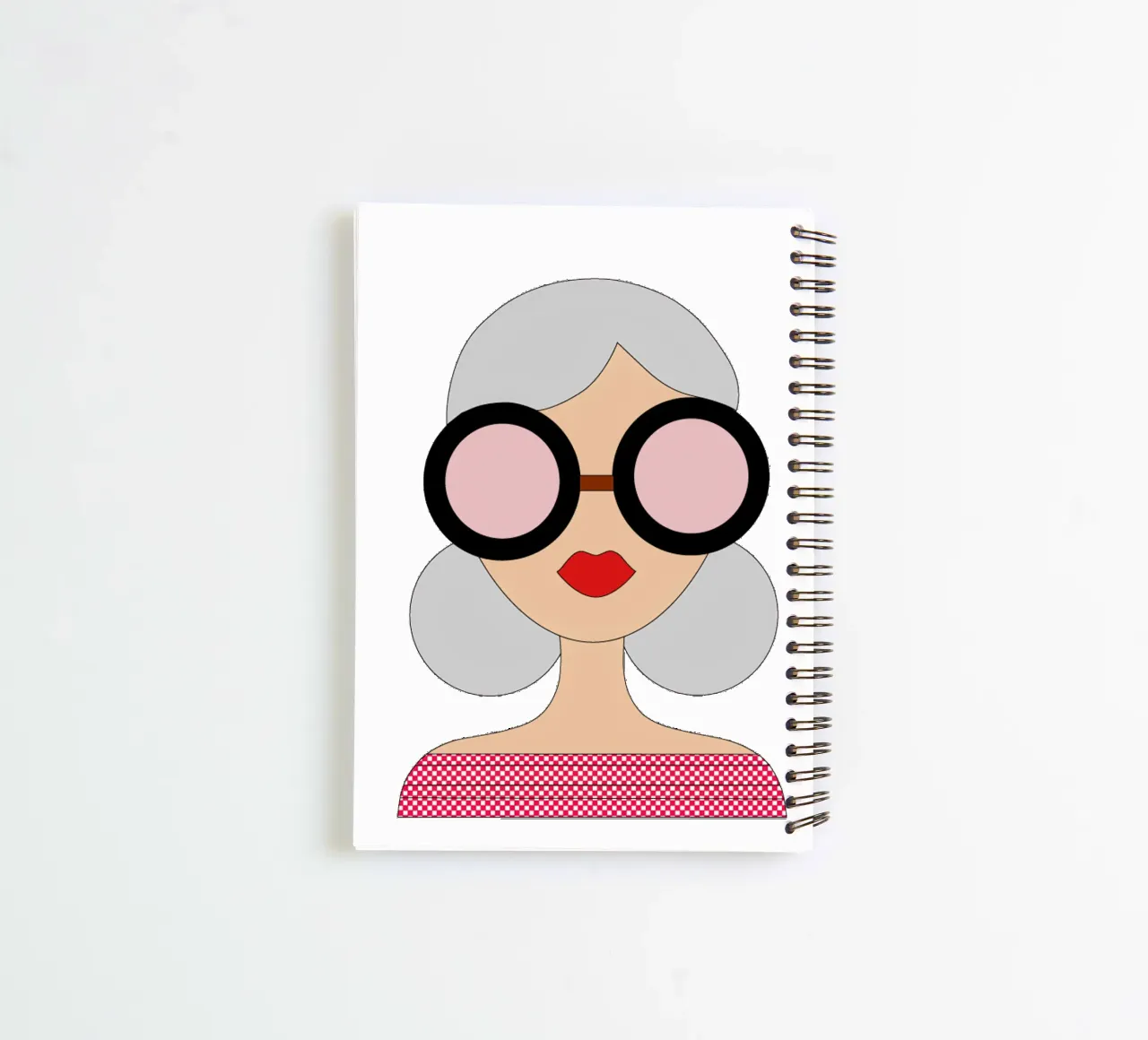 Sunglasses spiral notebook by SunflowerDE