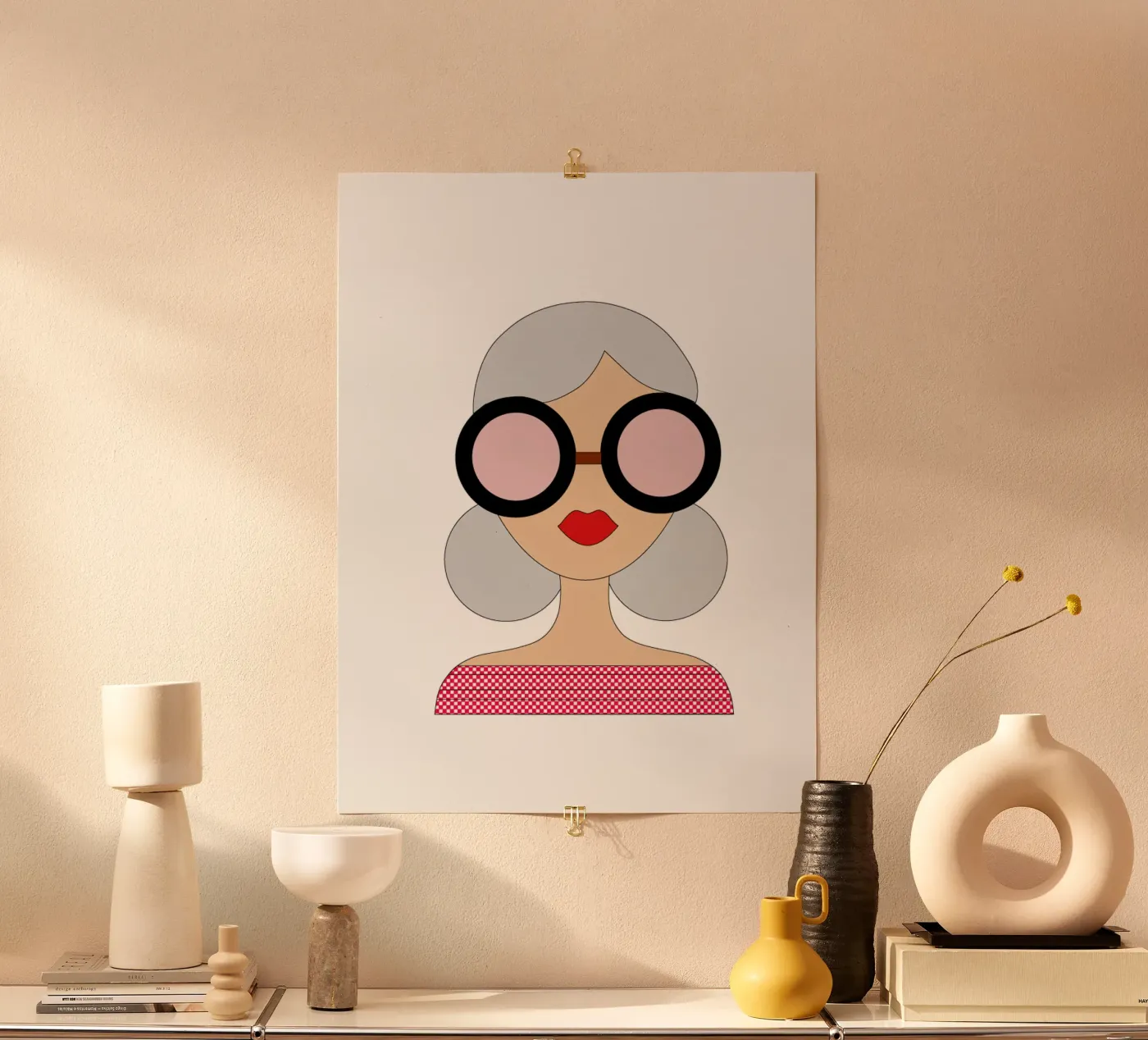 Sunglasses poster by SunflowerDE