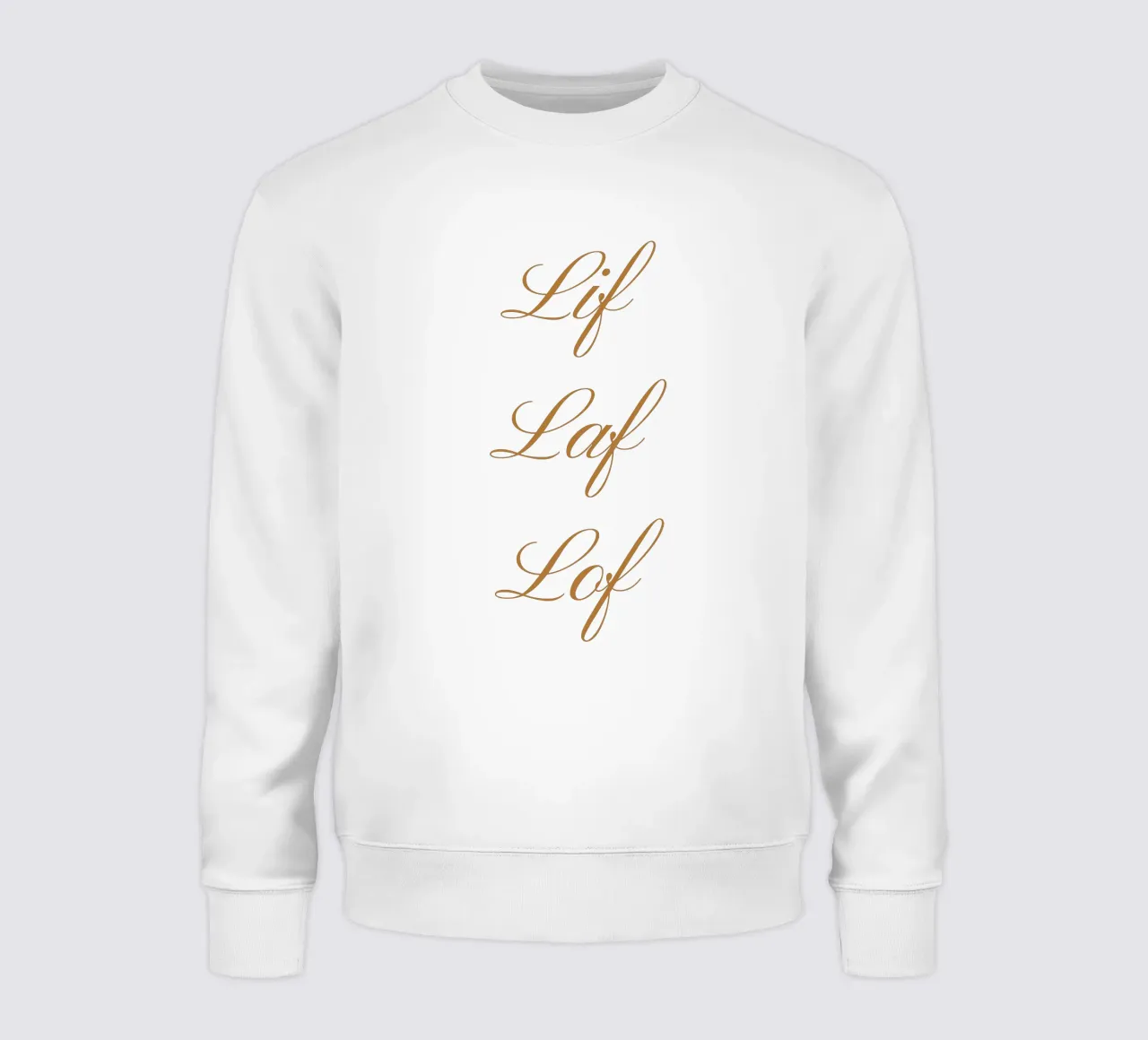 Lif Laf Lof - Verticale felpa da fsaf