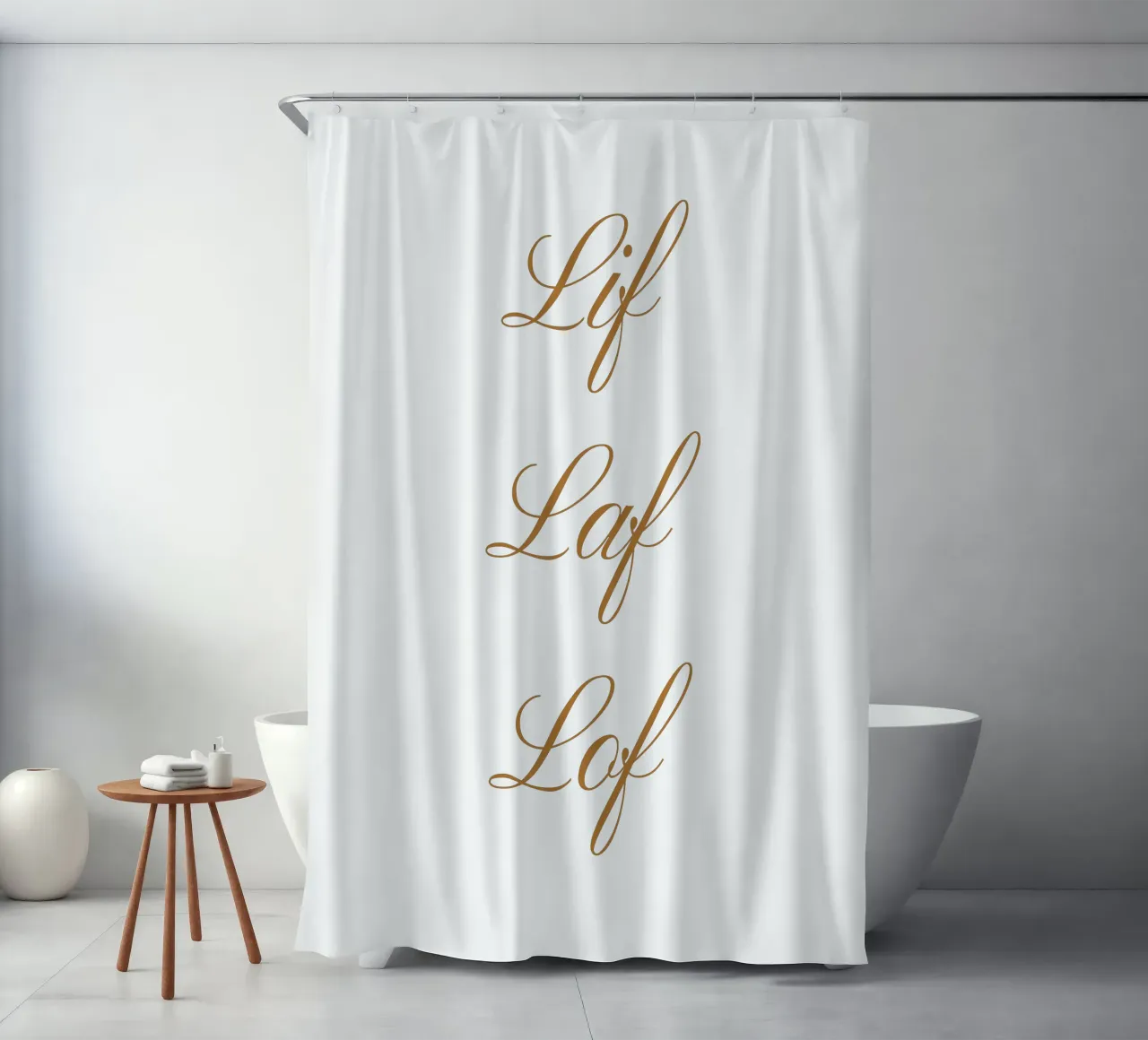 Lif Laf Lof - Verticale tenda da doccia da fsaf