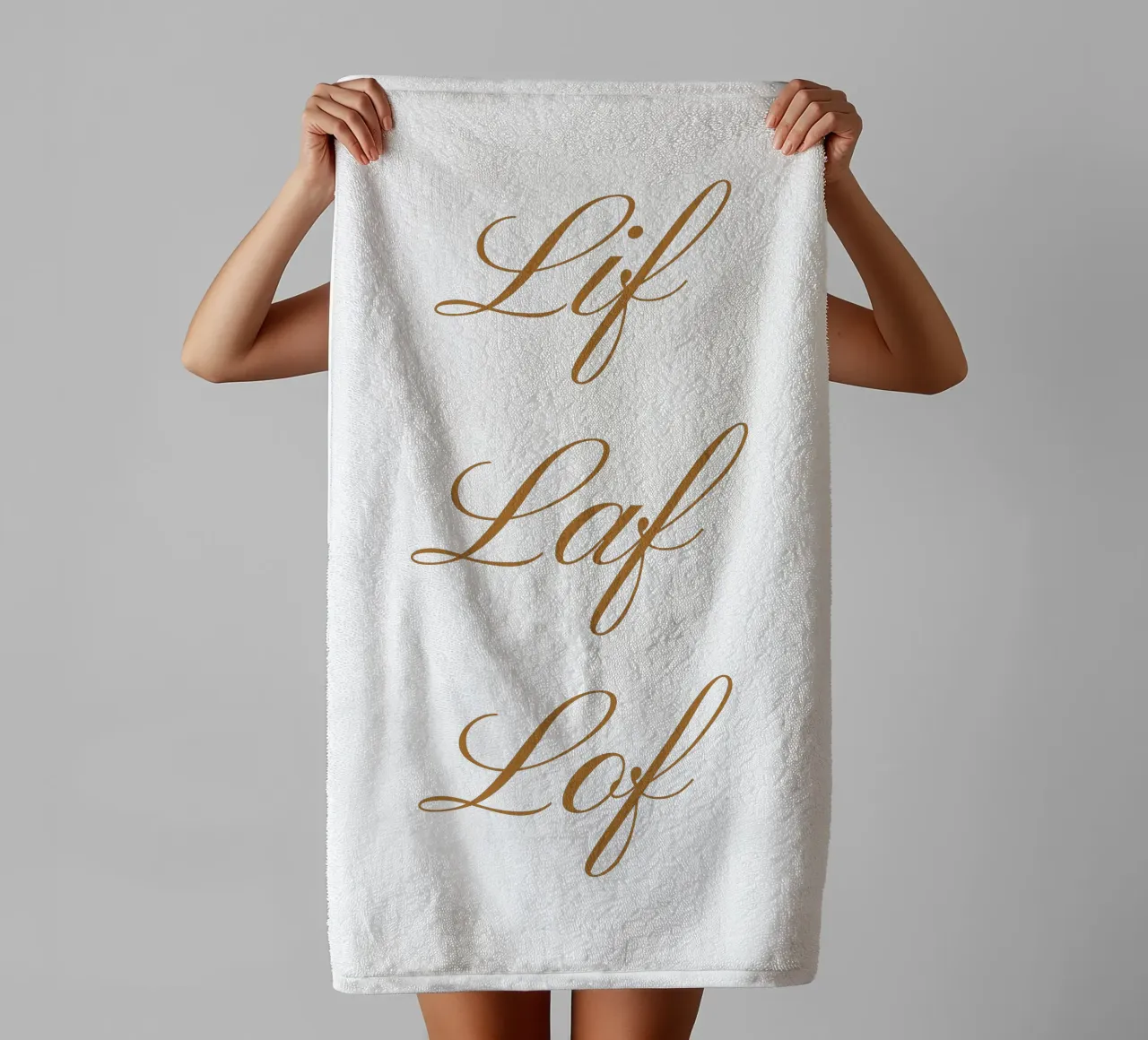 Lif Laf Lof - Verticale asciugamano da bagno da fsaf