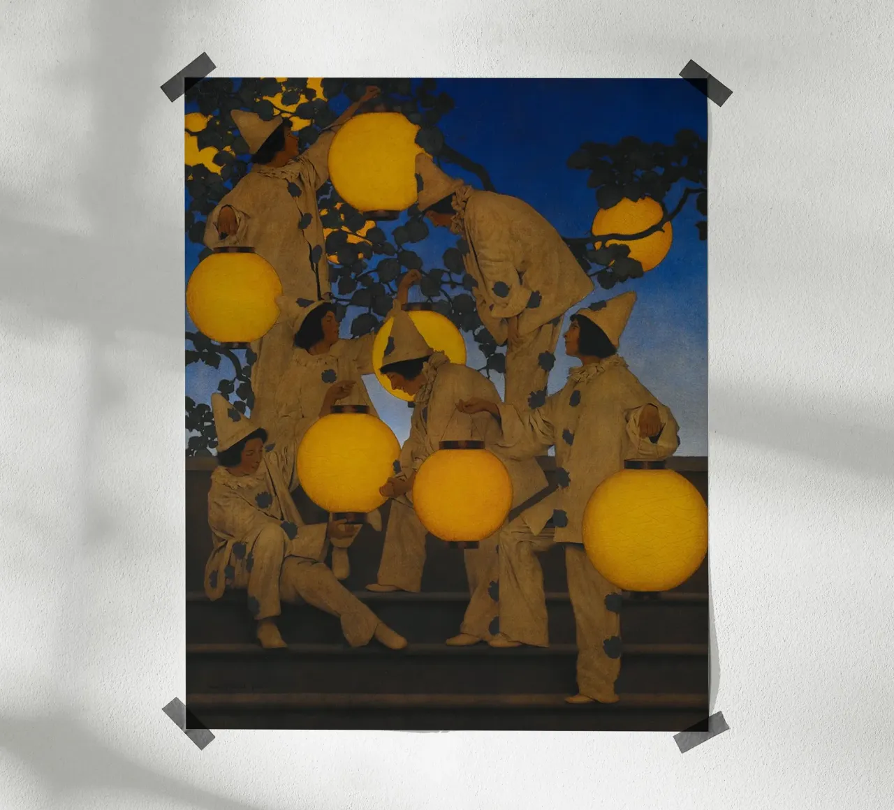 Maxfield Parrish - I portatori di lanterne poster da William Store