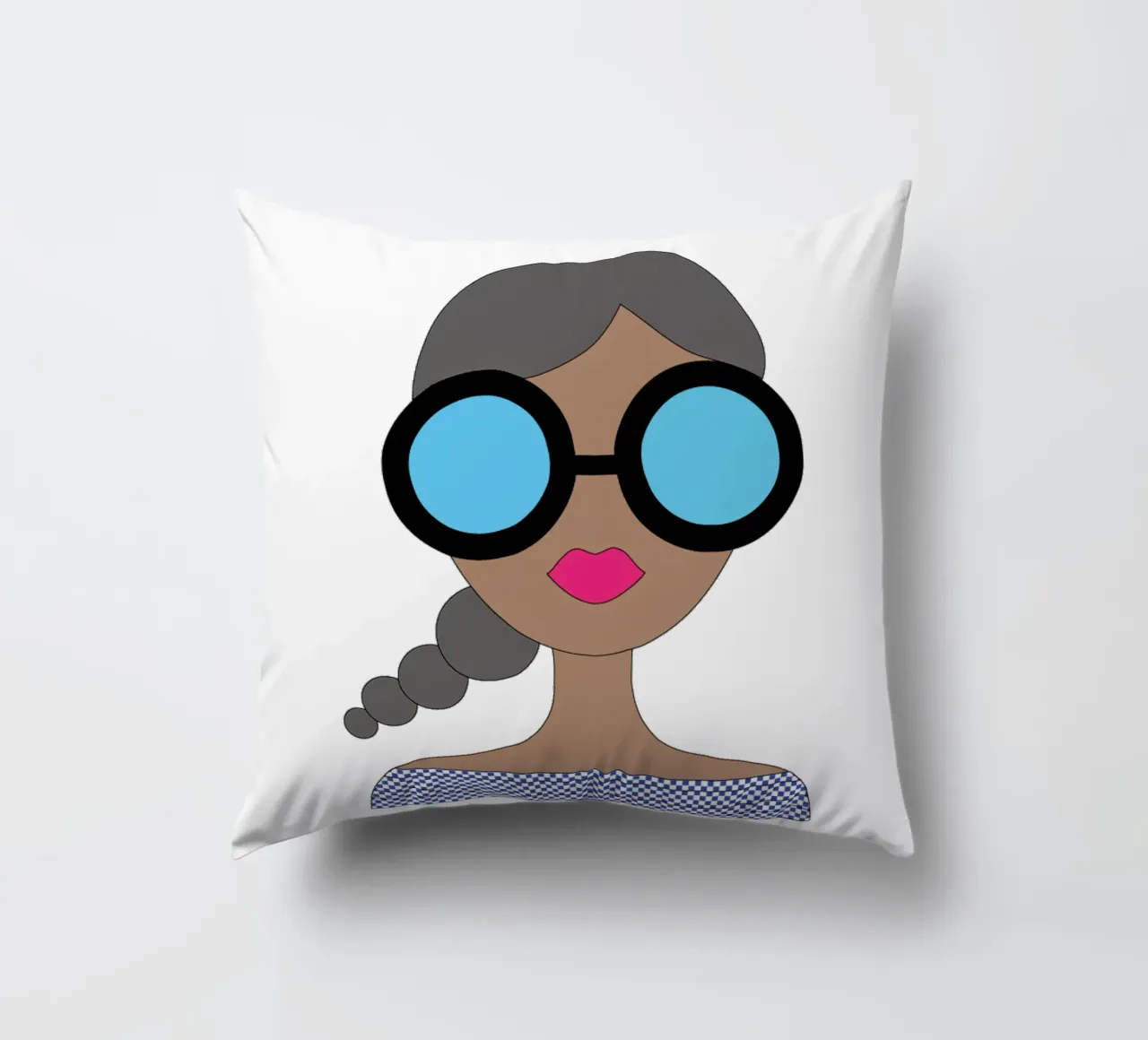 Sunglasses decorative cushion by SunflowerDE