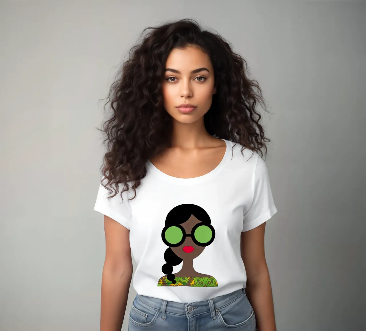 Sunglasses women's fitted t-shirt by SunflowerDE