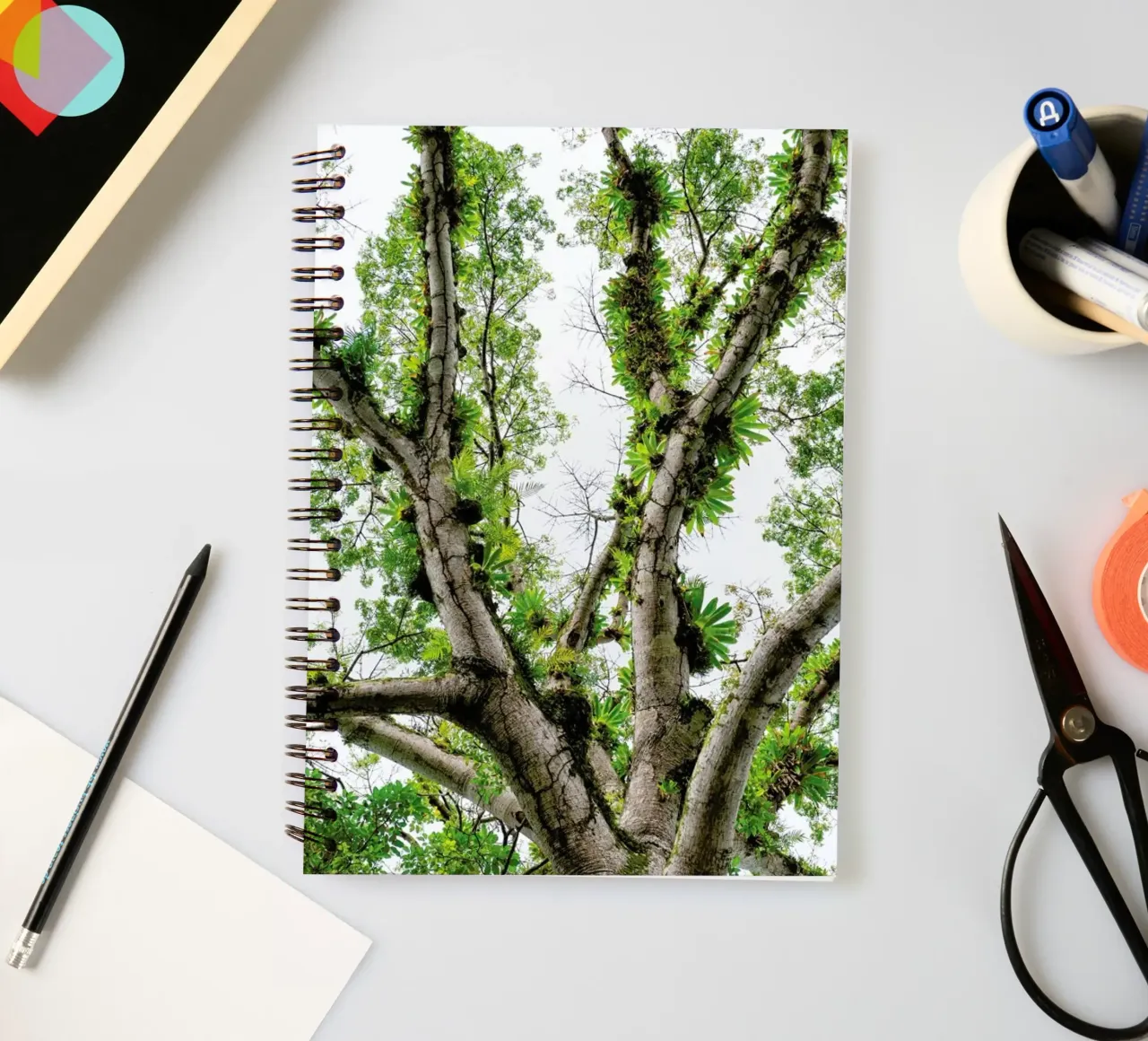Jungle Tree carnet à spirale de Curious Collections by Marielle Leenders