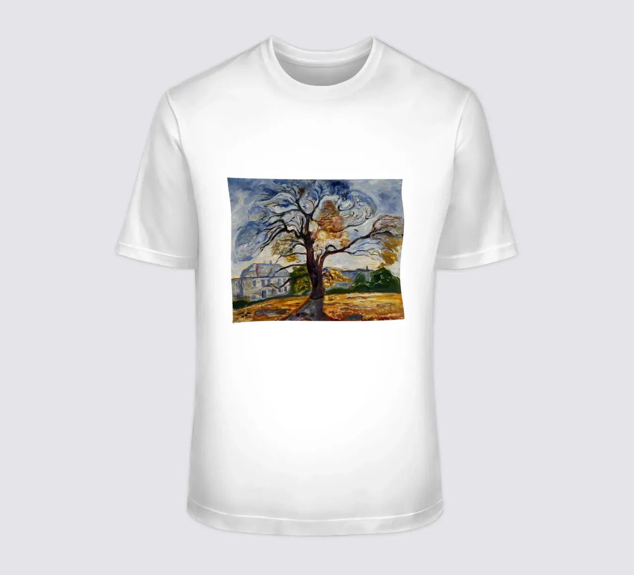 Edvard Munch - La quercia t-shirt da Timeless Artworks
