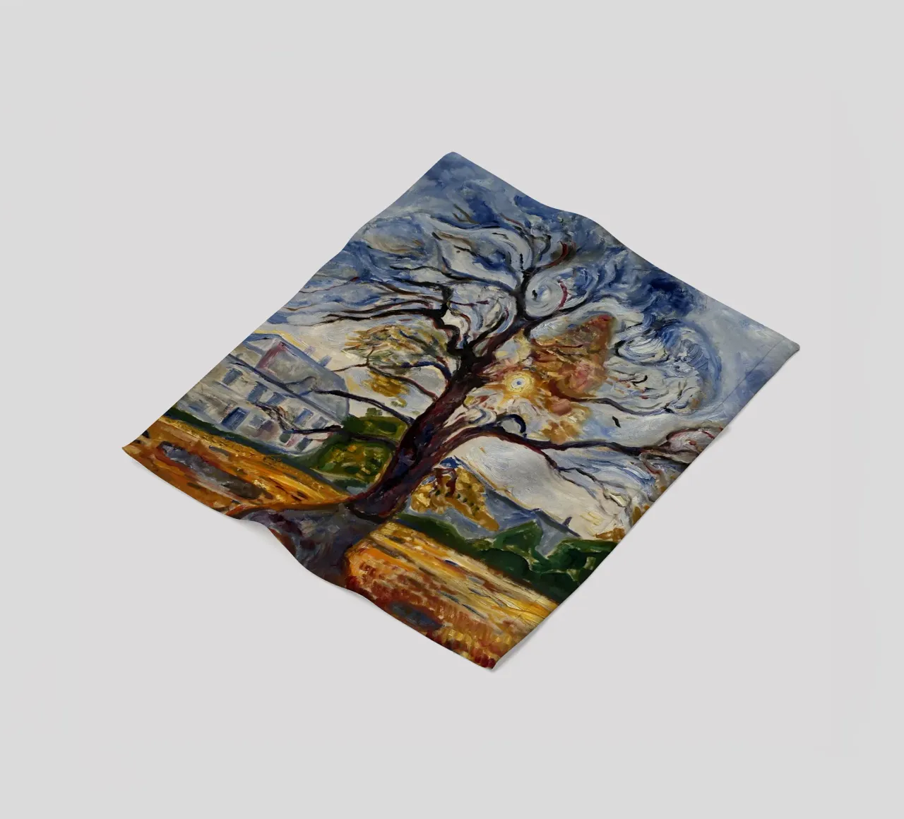 Edvard Munch - La quercia coperta in pile da Timeless Artworks