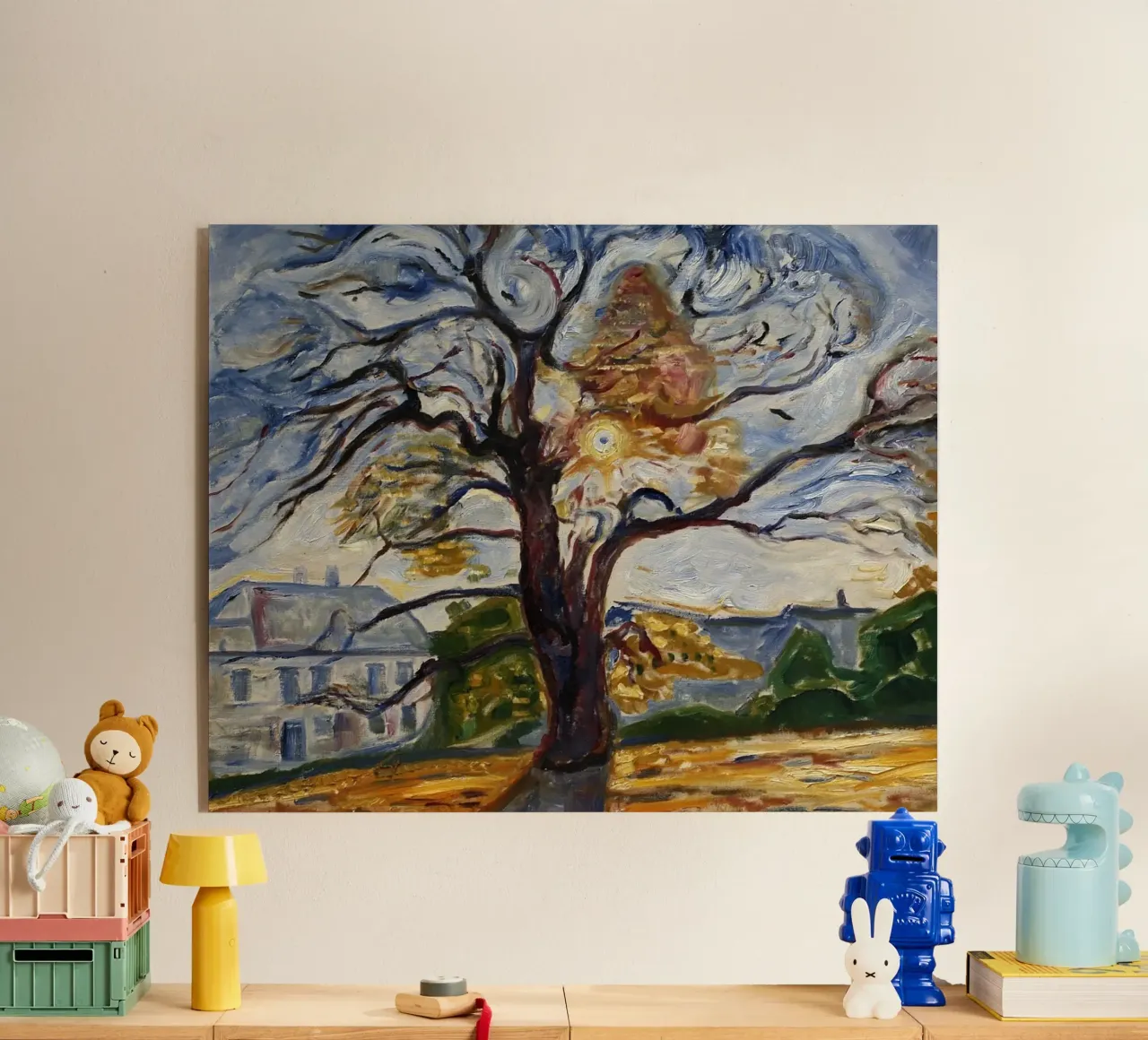 Edvard Munch - La quercia plexiglass da Timeless Artworks