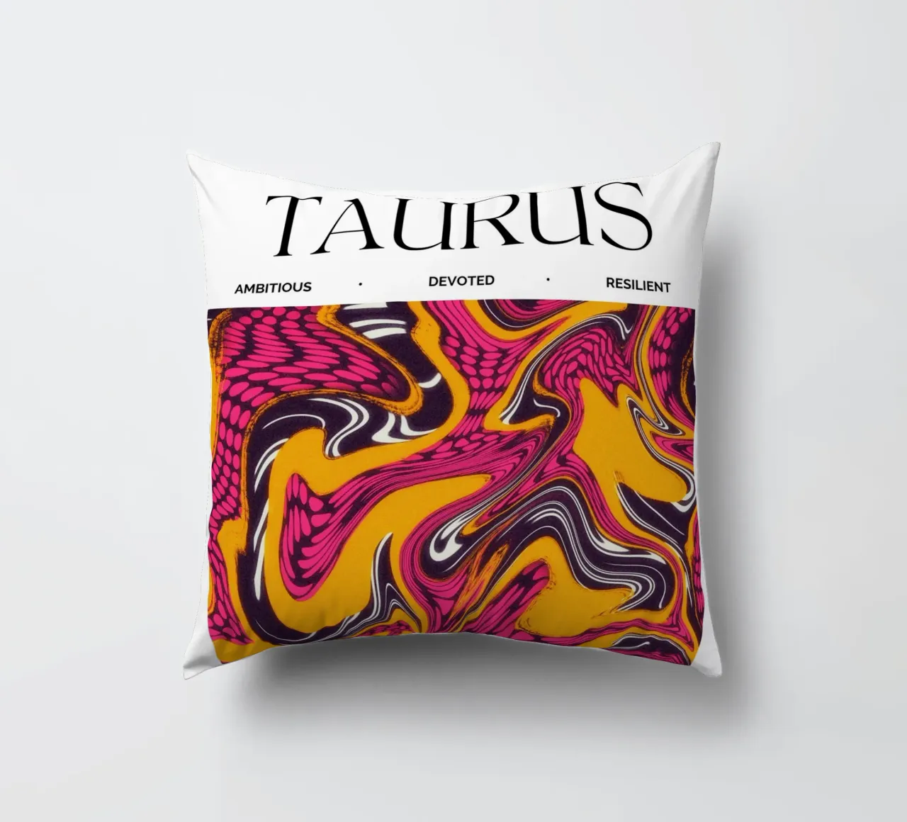 Cancer Zodiac Print – Emotional, Intuitive, & Artistic cuscino da PrintCessStudio