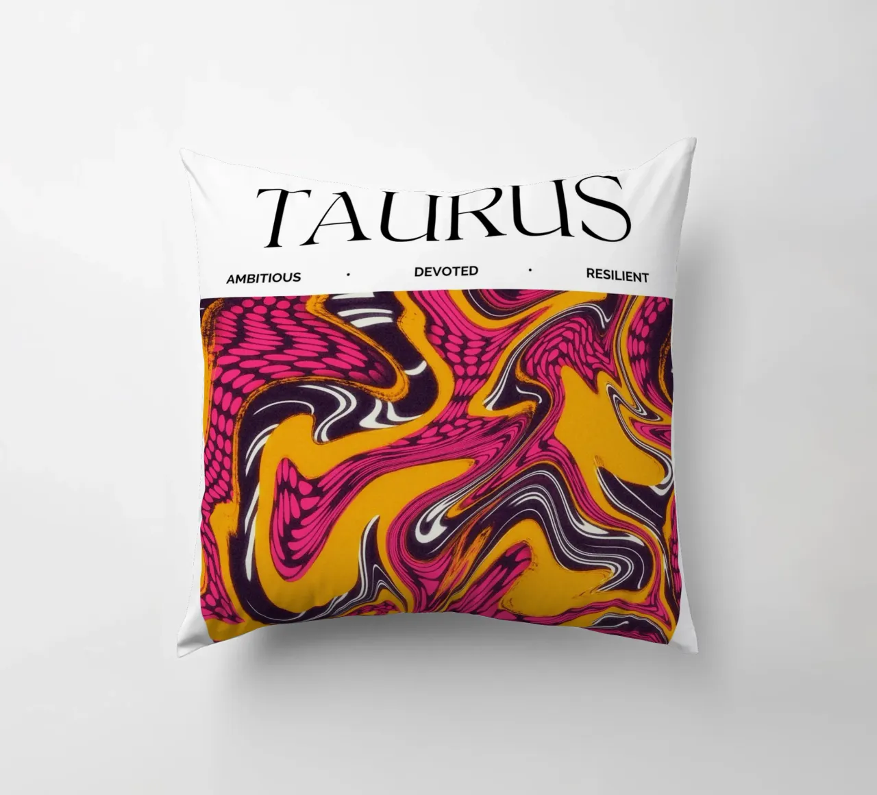 Cancer Zodiac Print – Emotional, Intuitive, & Artistic cuscino da PrintCessStudio