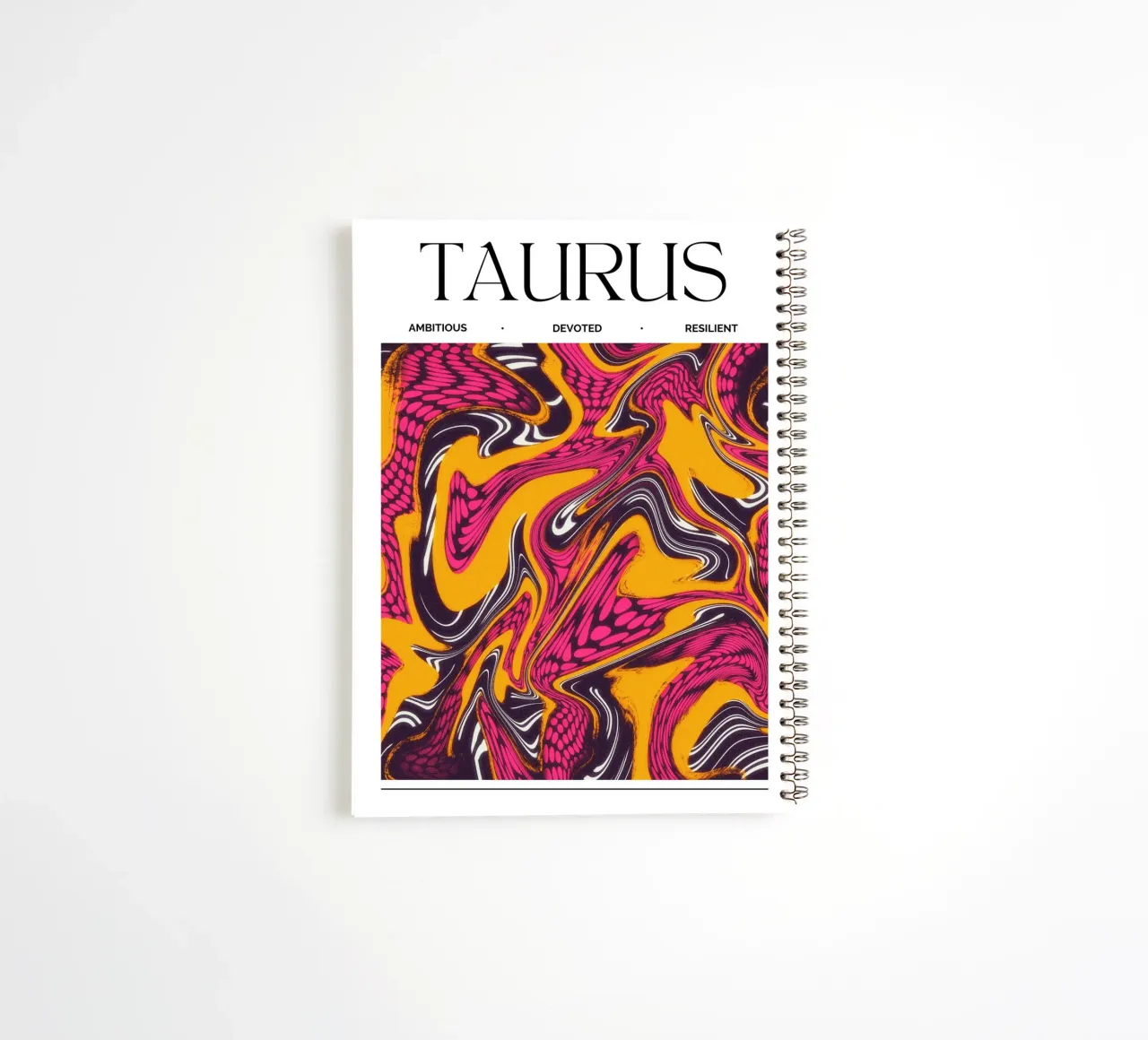 Cancer Zodiac Print – Emotional, Intuitive, & Artistic spiral notebook by PrintCessStudio