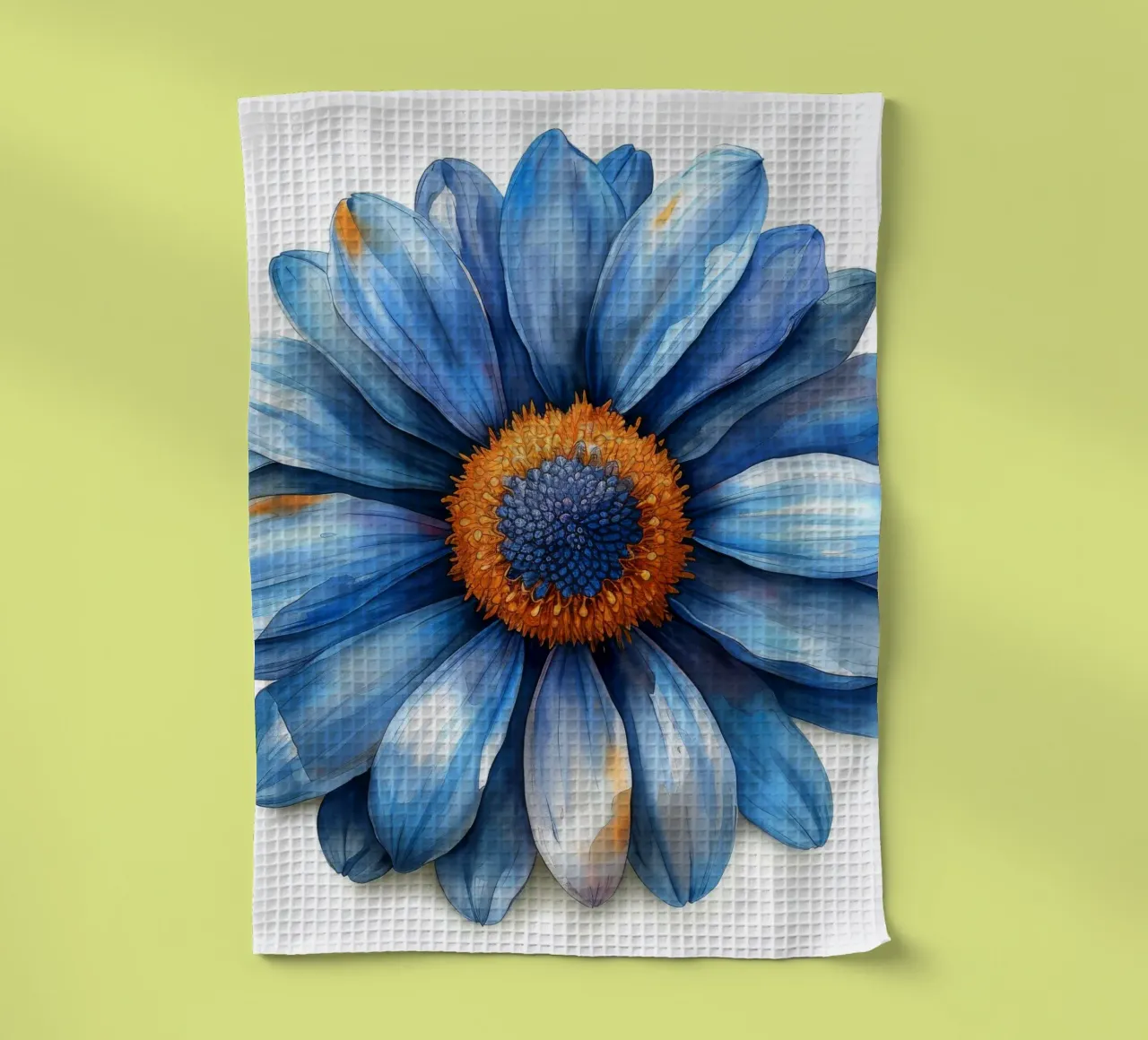 Gemaltes Gänseblümchen Blume 3 Geschirrtuch von Bold Blooms