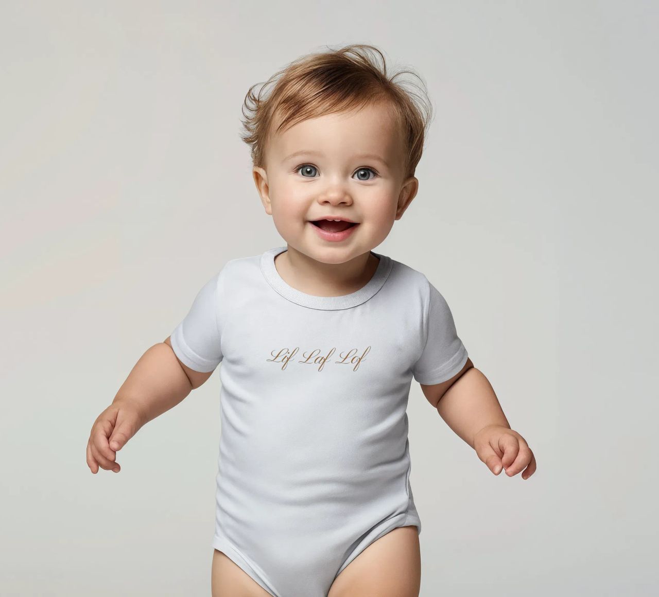 Lif Laf Lof - Orizzontale body neonato maniche corte da fsaf