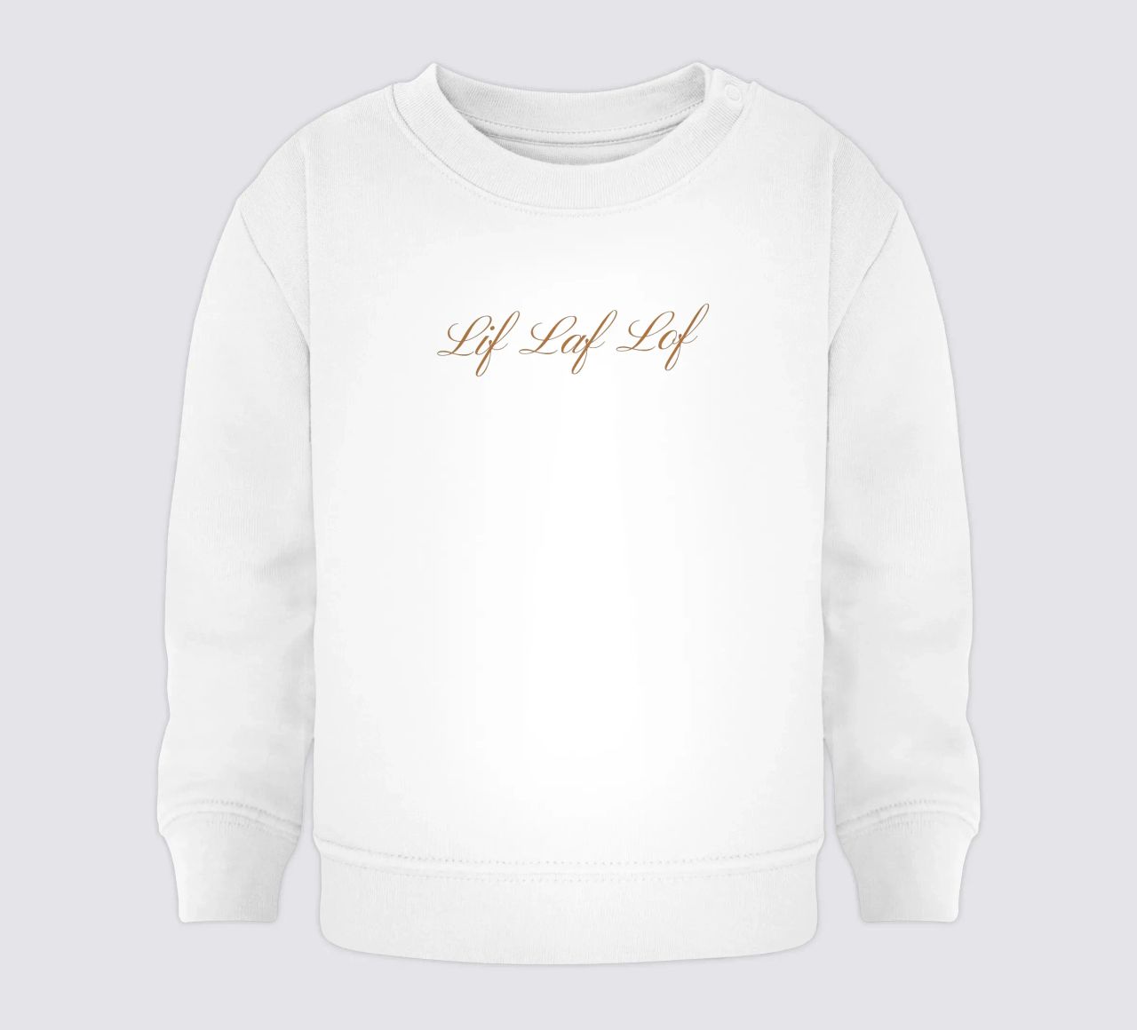 Lif Laf Lof - Orizzontale felpa neonato da fsaf