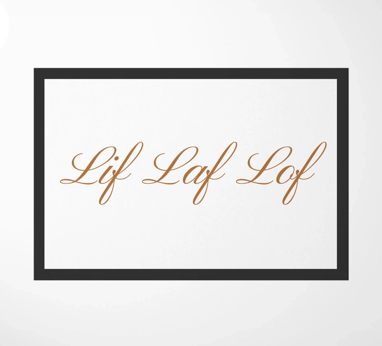 Lif Laf Lof - Orizzontale zerbino da fsaf