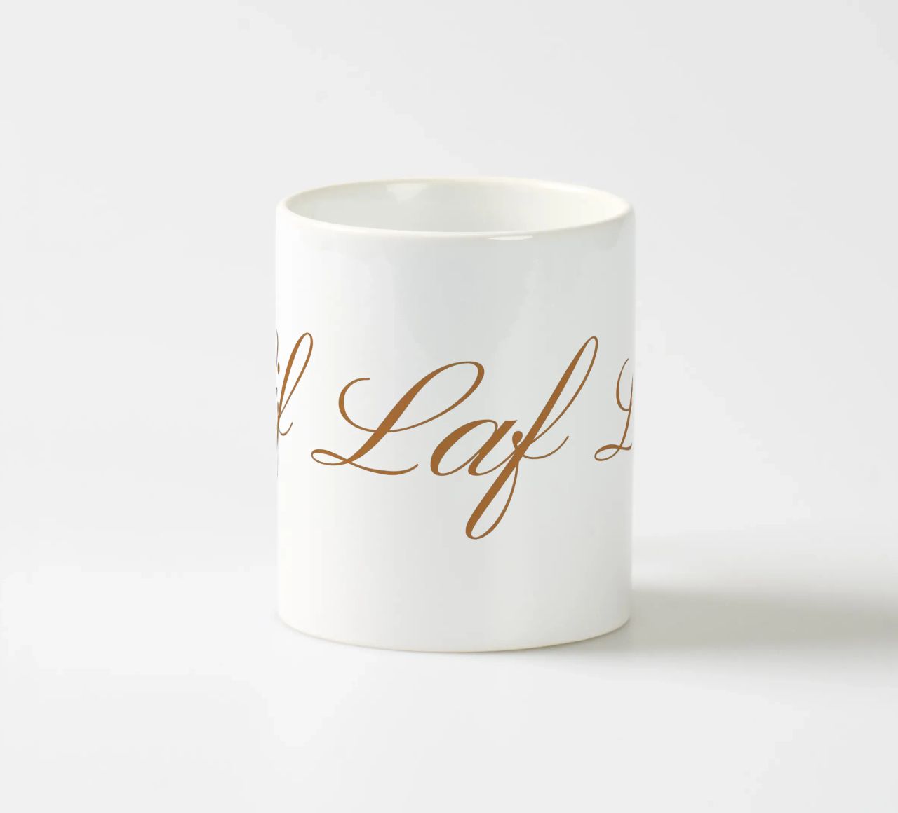 Lif Laf Lof - Orizzontale tazza in ceramica da fsaf