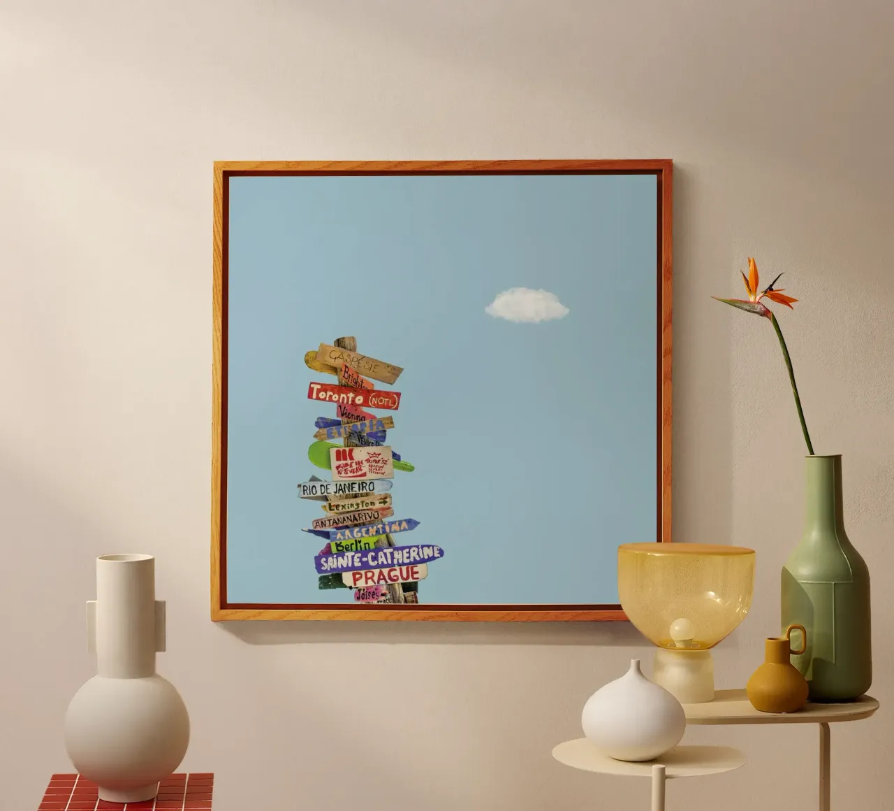 Directions plexiglass da Rafael Burato