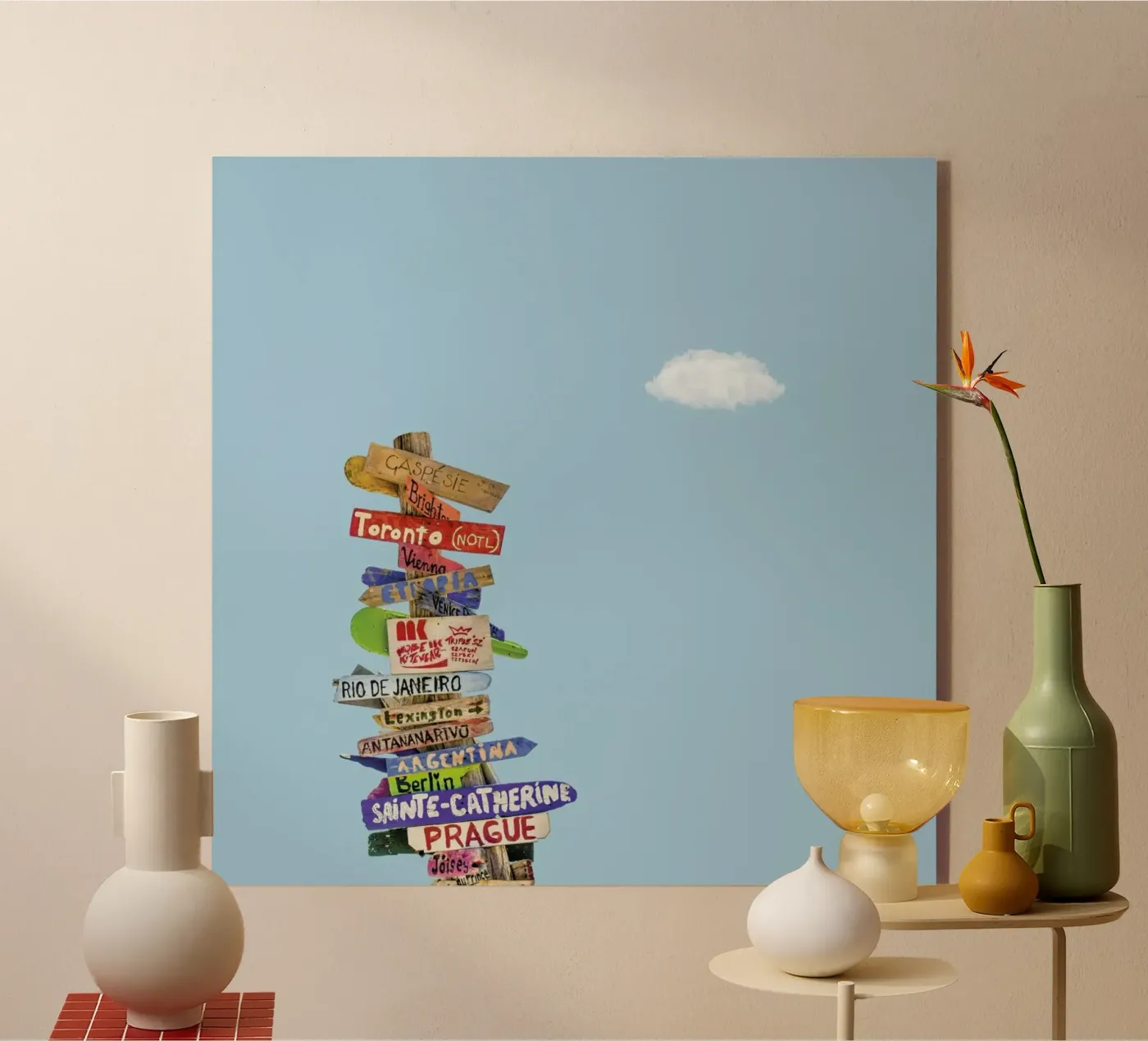 Directions plexiglass da Rafael Burato